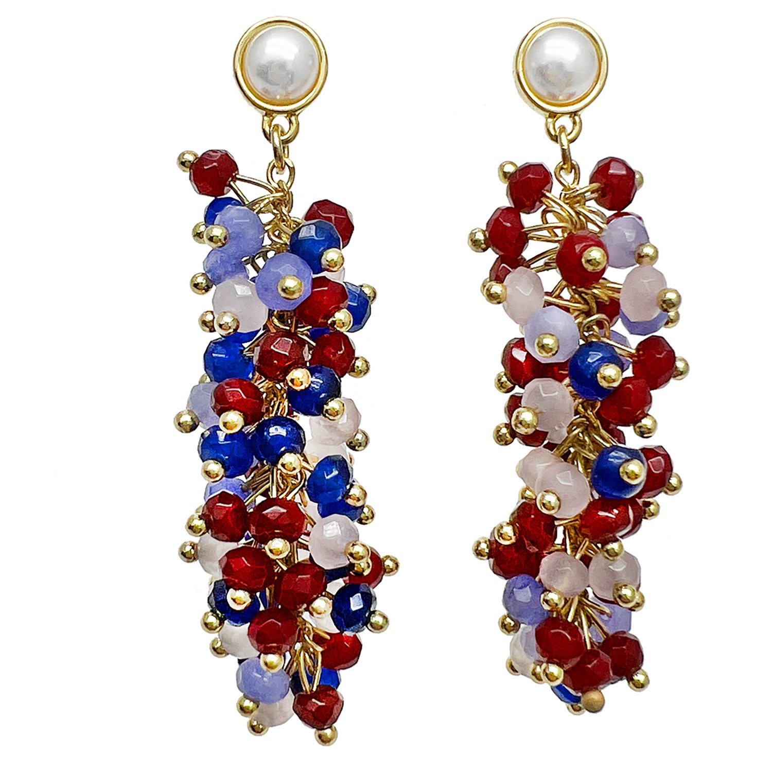 Women’s Fruity Colorful Gemstone Earrings Farra