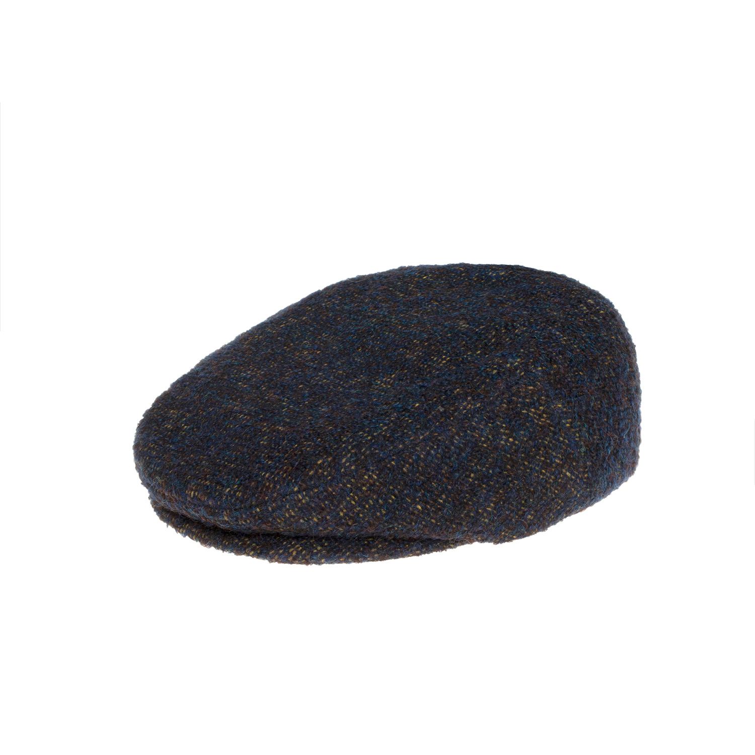 Women's Blue / Brown Beth - Chunky Woll Flat Hat | Large | Sibi Hats