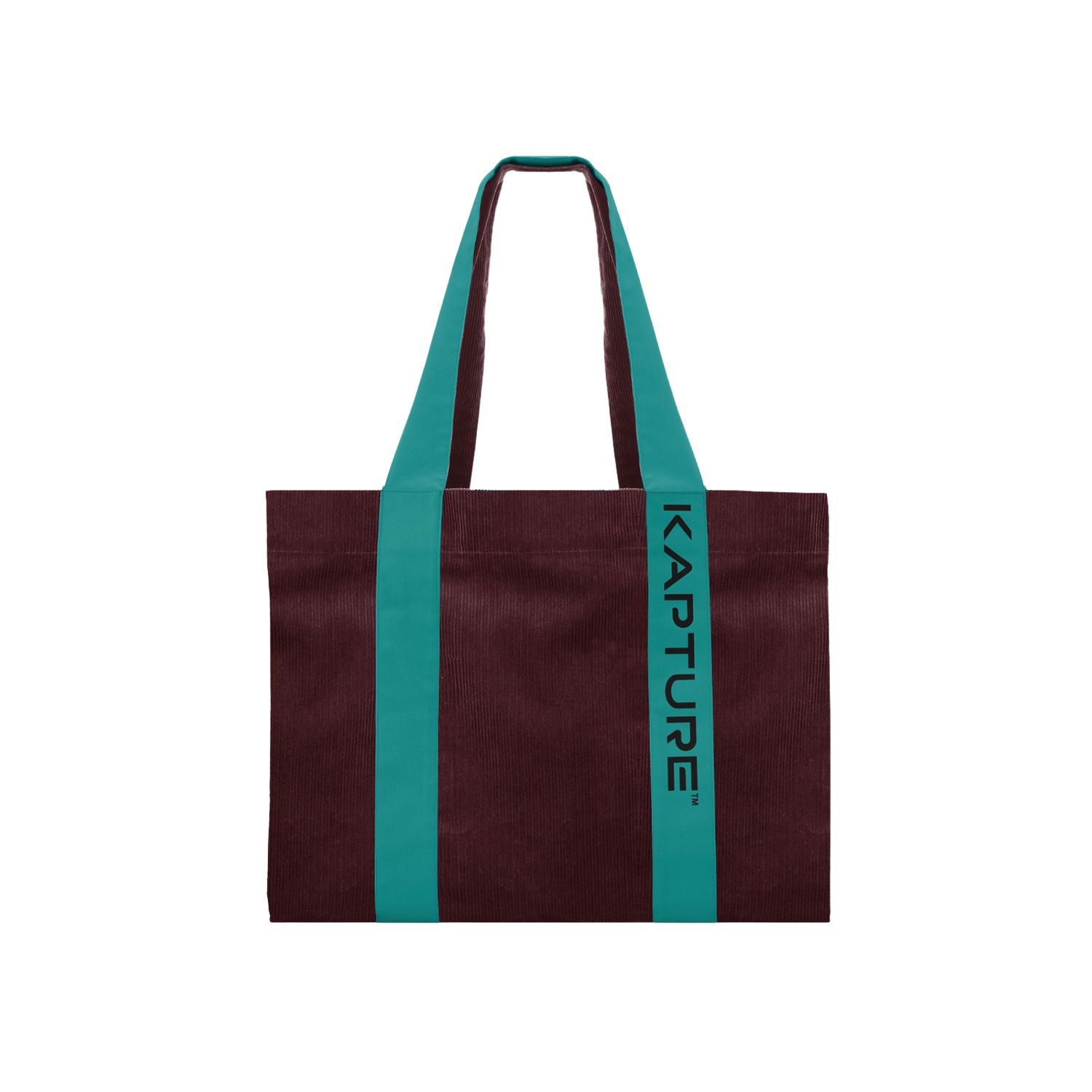 Women’s Green / Red Kix Tote Bag - Burgundy/Turquoise One Size Kapture