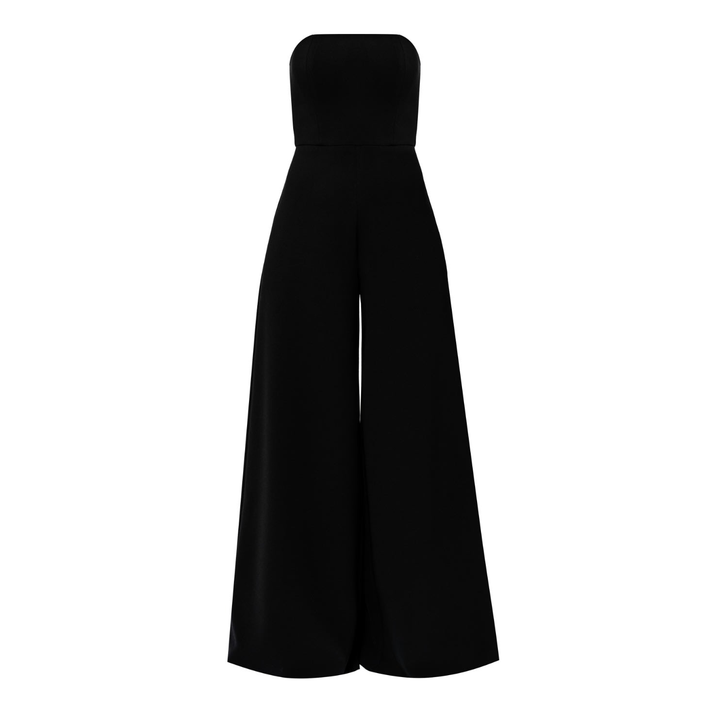 Women’s Sarah Black Palazzo Pant Corset Jumpsuit Small Nomi Fame