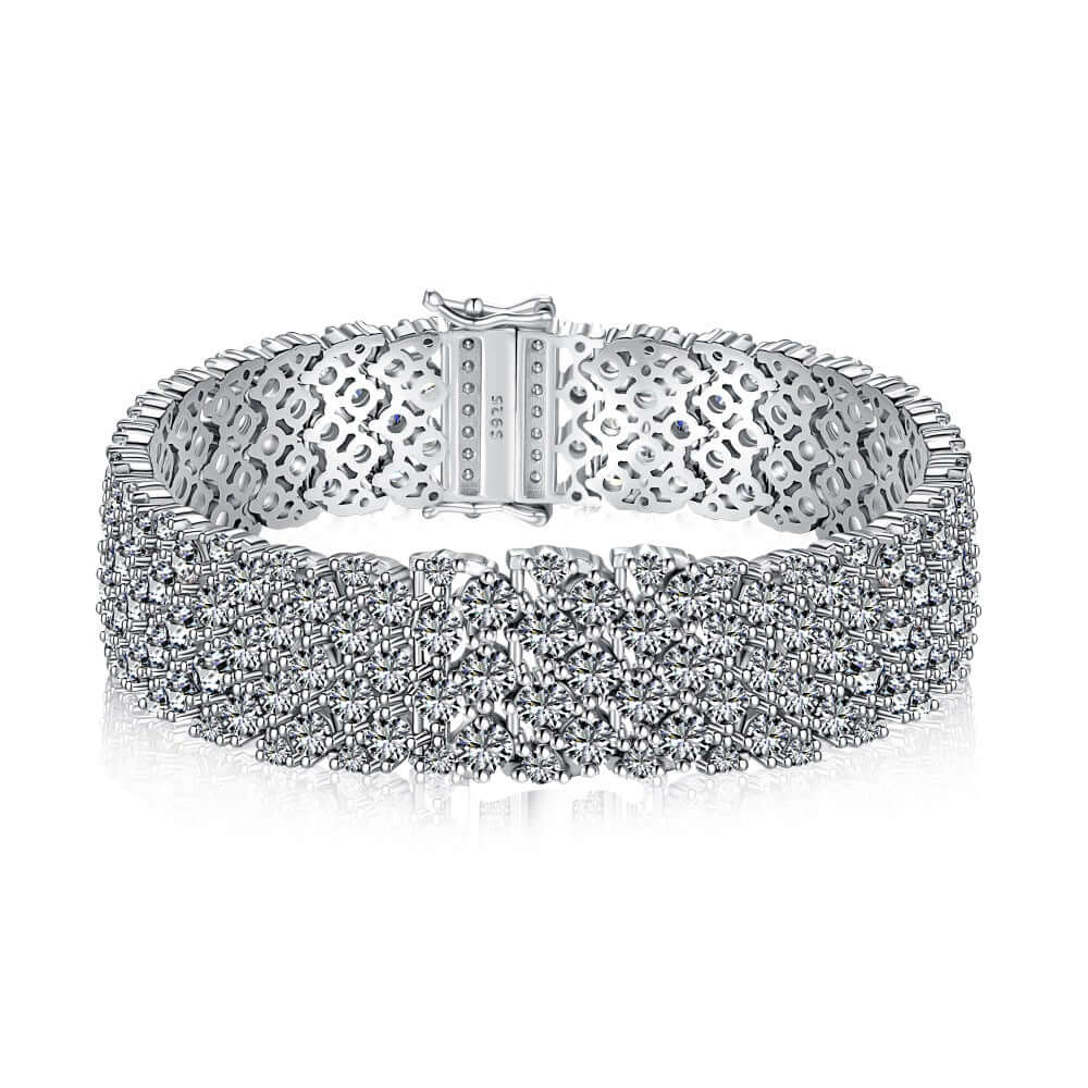 Viviana Halil Women's The Chiara Premium Zirconia Bracelet In Sterling Silver