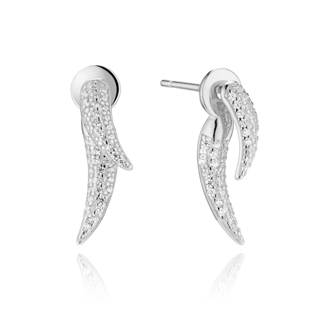 Women’s Kali Earrings - Silver Aaria London