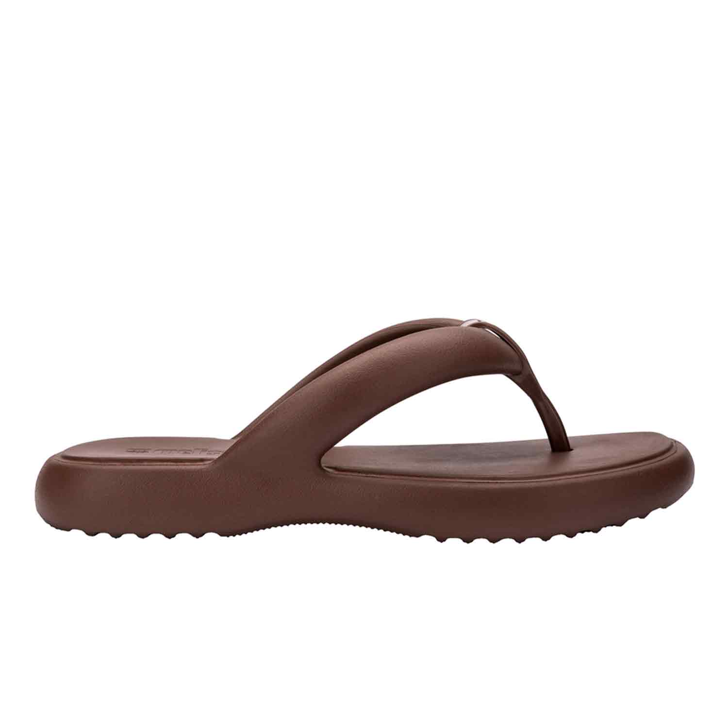 Melissa Women's Brown Free Low Flip Flop - Bronze In Brown