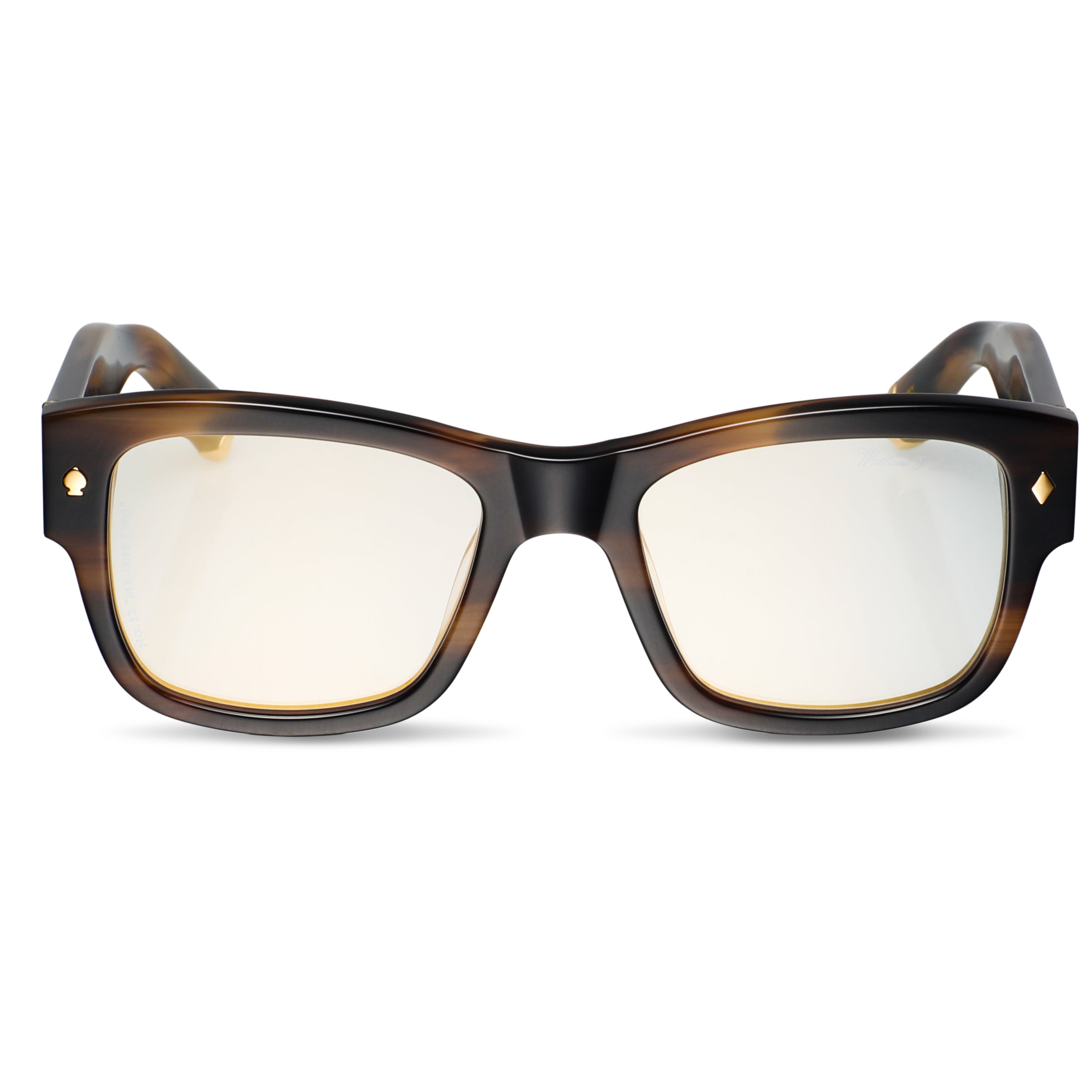 Walton & Mortimer Women's Black / Brown ® Mr One Two Havana Limited Edition Photochromic Sunglasses