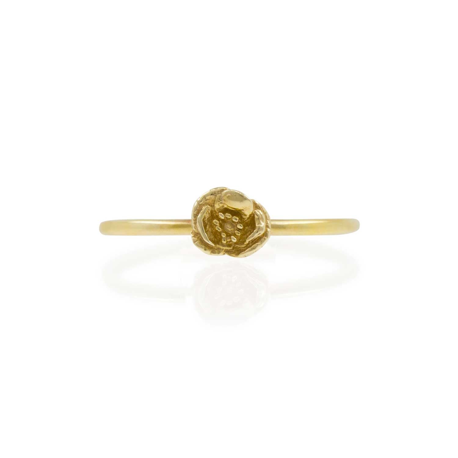 Women’s Poppy Stacking Ring - 9Ct Solid Gold Lee Renee