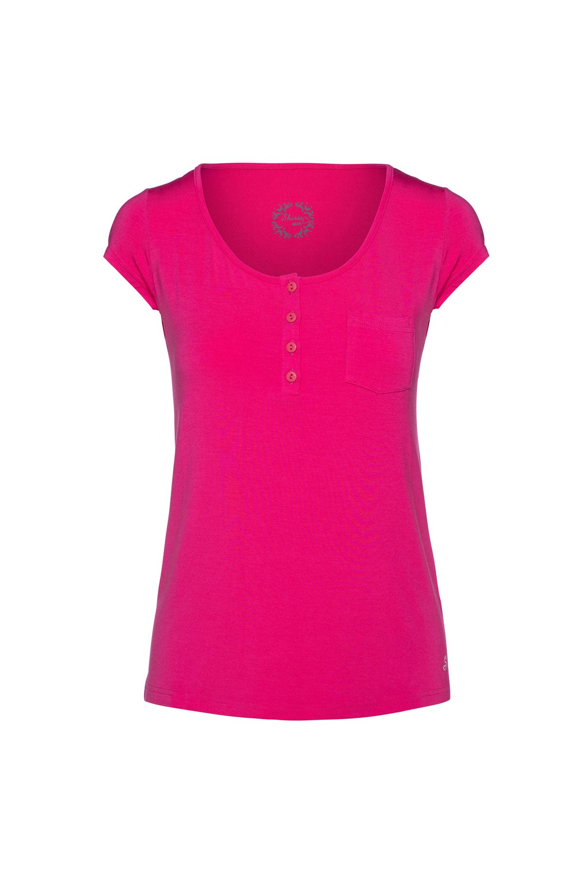 Women’s Pink / Purple Cap Sleeve Tee Medium Conquista