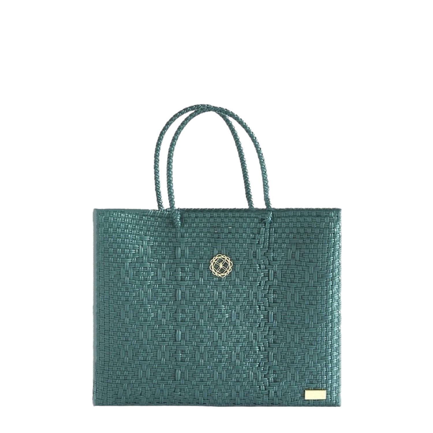 Women’s Small Green Emerald Tote Bag Lolas Bag