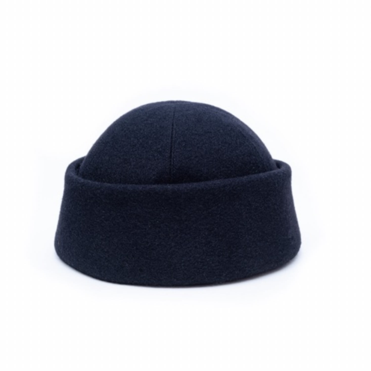 Anthony Peto Men's Wool Beanie - Black In Black
