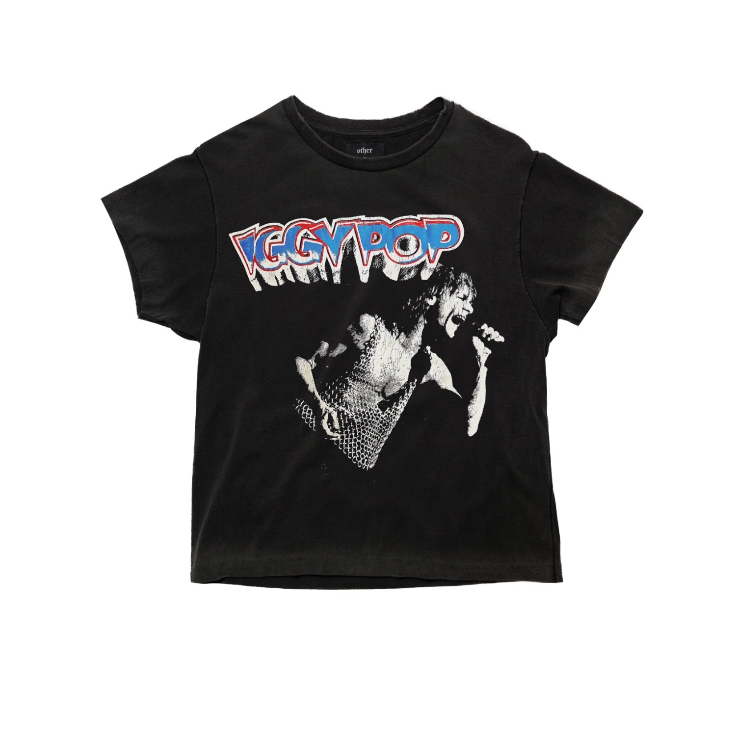 Other Uk Women's Iggy Pop  Raw Power  Vintage Band T-shirt  Worn Black