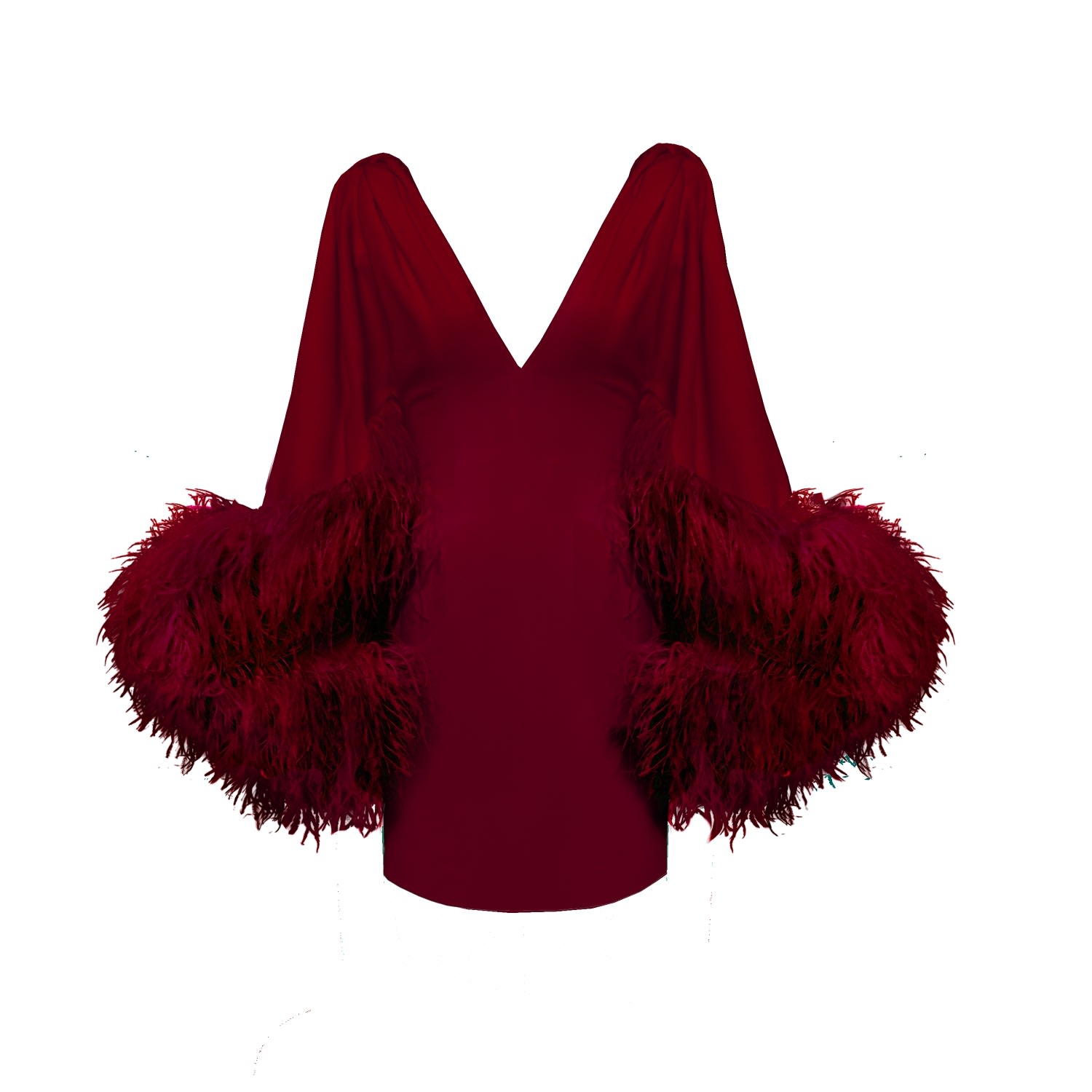 Lily Phellera Women's Nova Mini Dress In Pauillac Red In Red