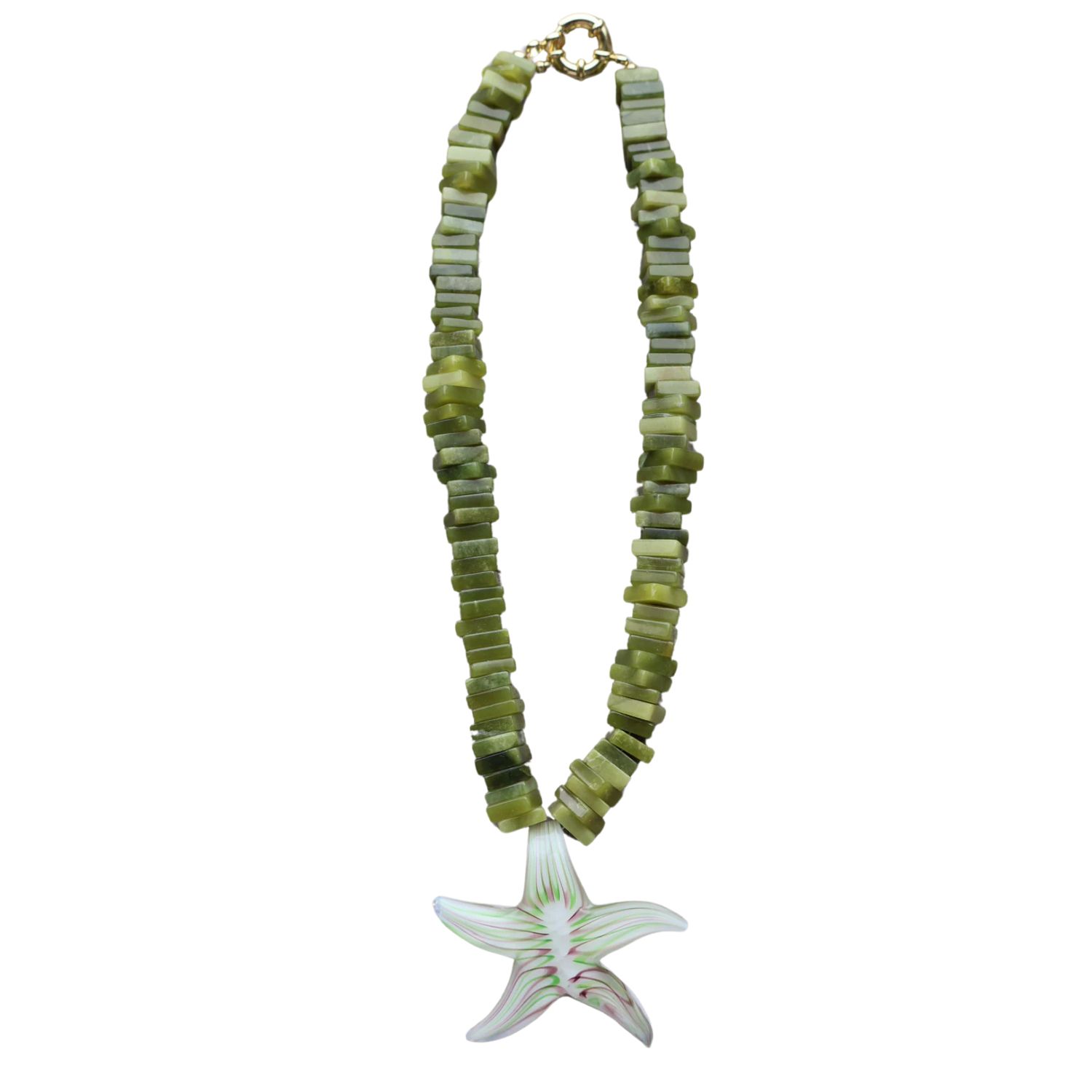 Miss May The Brand Women's Green The Big Island Necklace