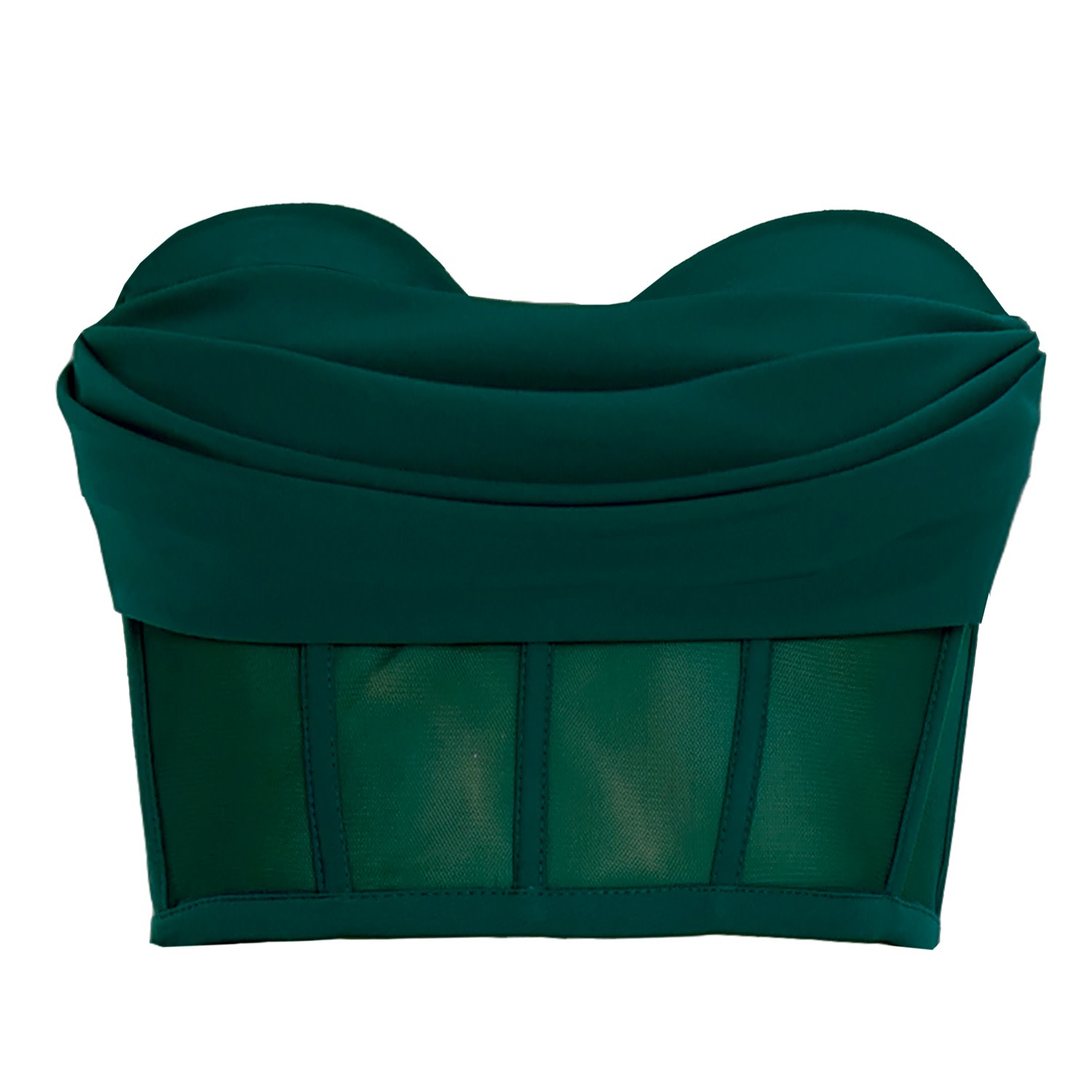 Angelika Jozefczyk Women's Green Palermo  Corset Top Emerald In Green