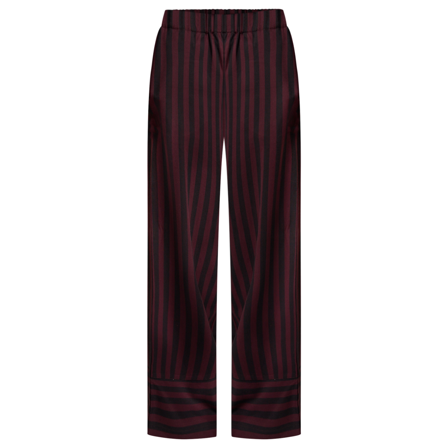 Women's High Rise Striped Pants - Camelot Fudge/Black | XXL | Known Supply