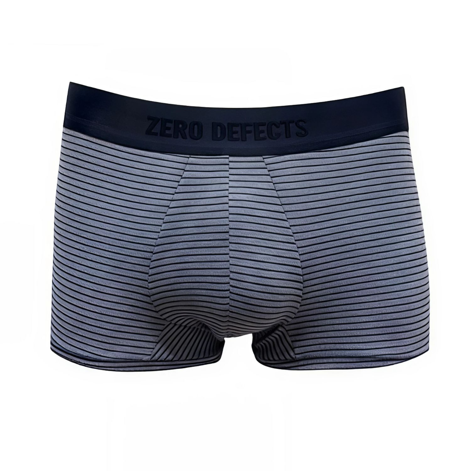 Zd Zero Defects Men's Sailor Trunk – Striped Print & Ergonomic Fit – Color Denim Blue
