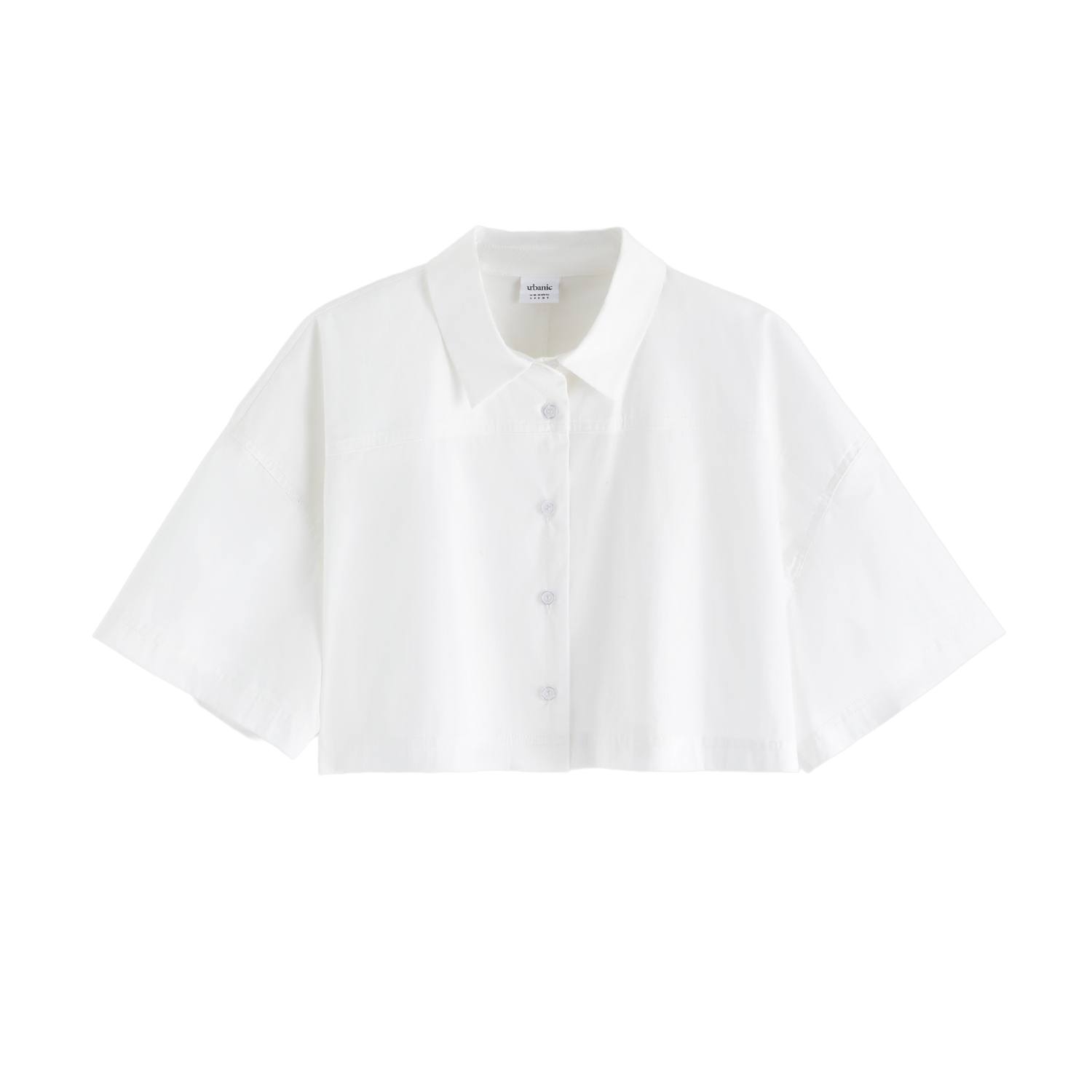 Urbanic Women's Cropped Shirt - White