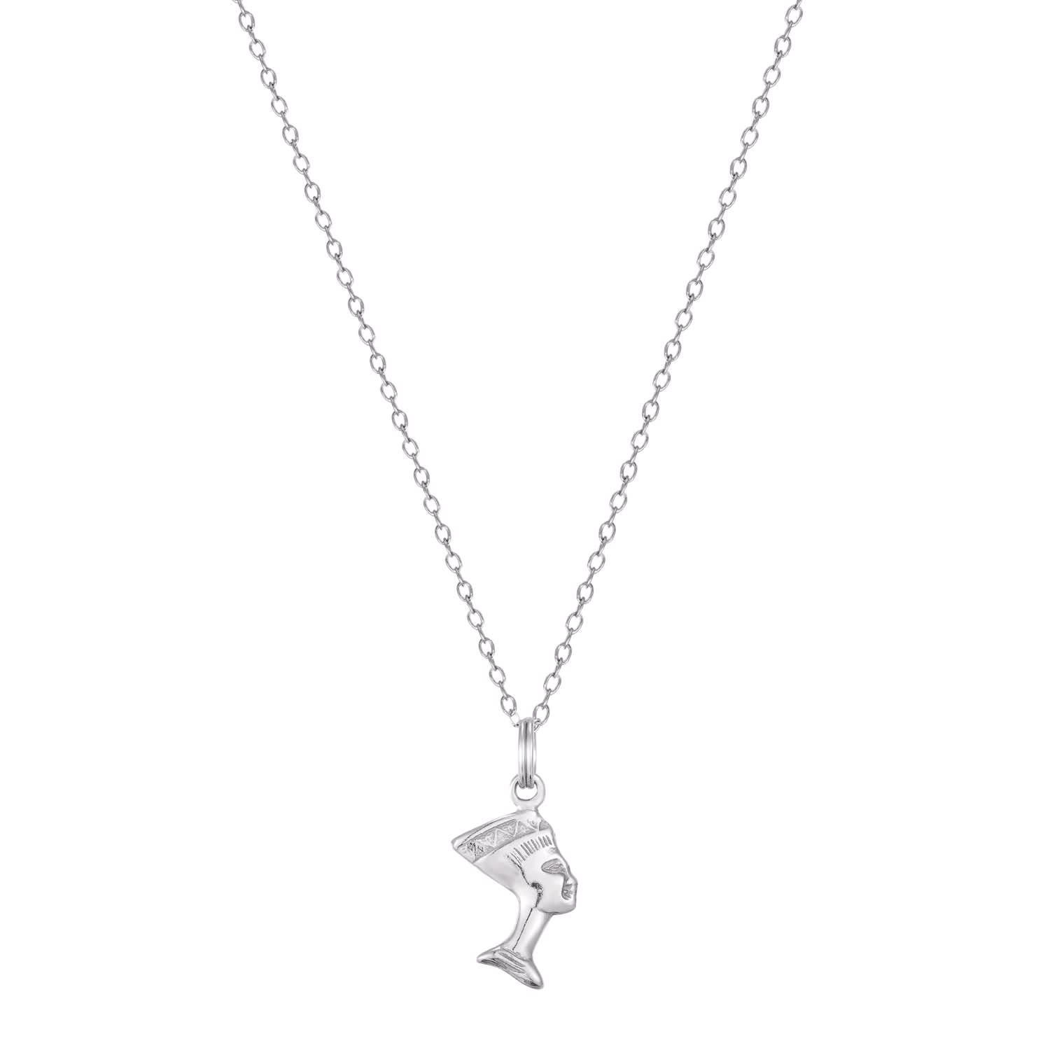 Sterling Silver 925 Nefertiti Pendant 34 mm Jewels Obsession Nefertiti Pendant Sterling Silver 925 Nefertiti Pendant 34 mm Jewels Obsession Nefertiti Pendant