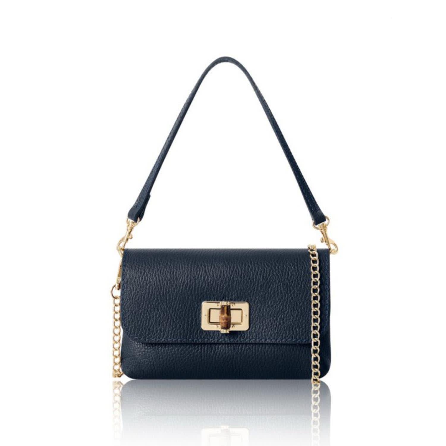 Betsy & Floss Women's Jesi Handbag And Clutch Bag In Navy Blue