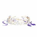 I'mmany London Real Flower Libelle Hydrangea Flower Two-way Headpiece & Choker Necklace