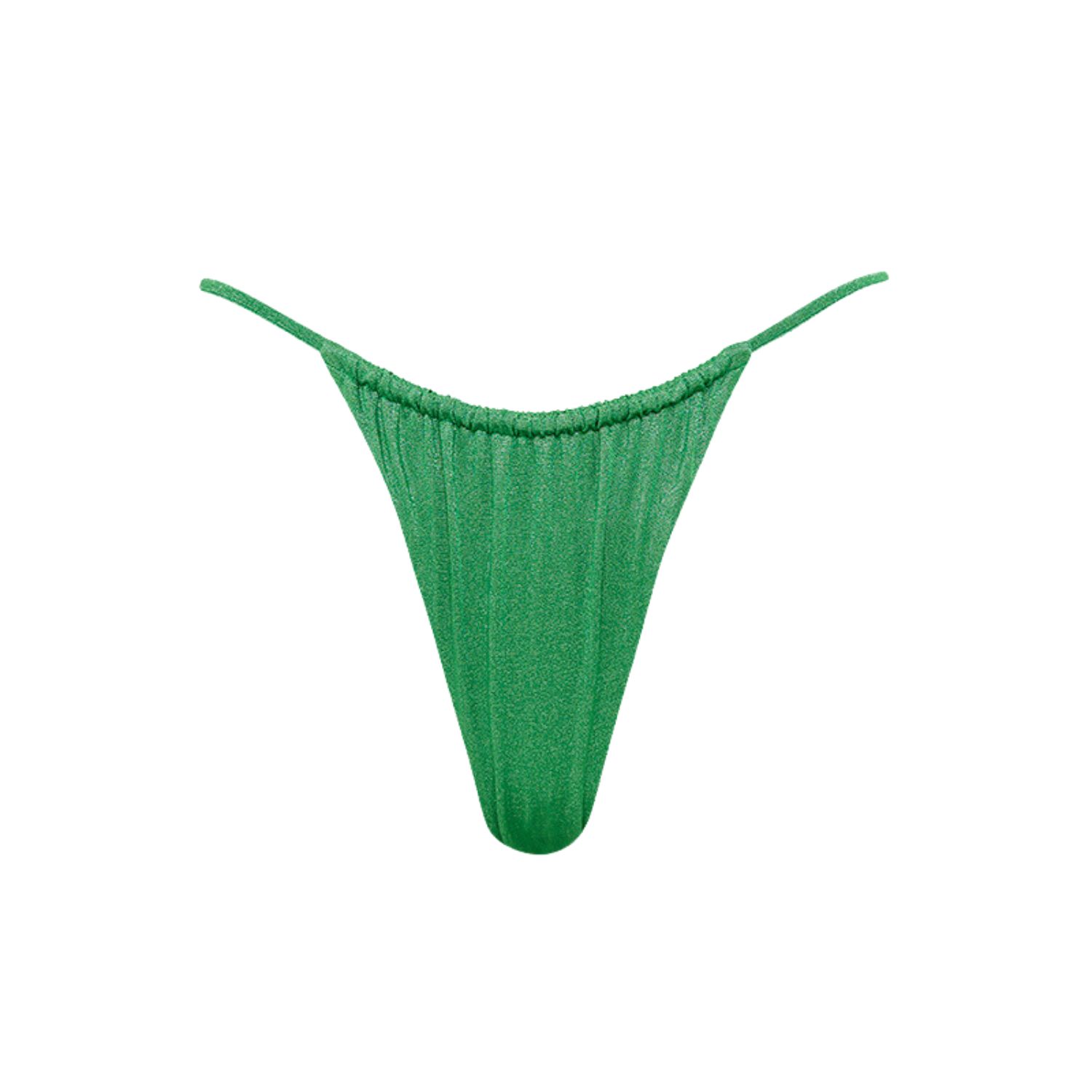 Women’s Green Nicco Ruched Brief Medium Serena Diego