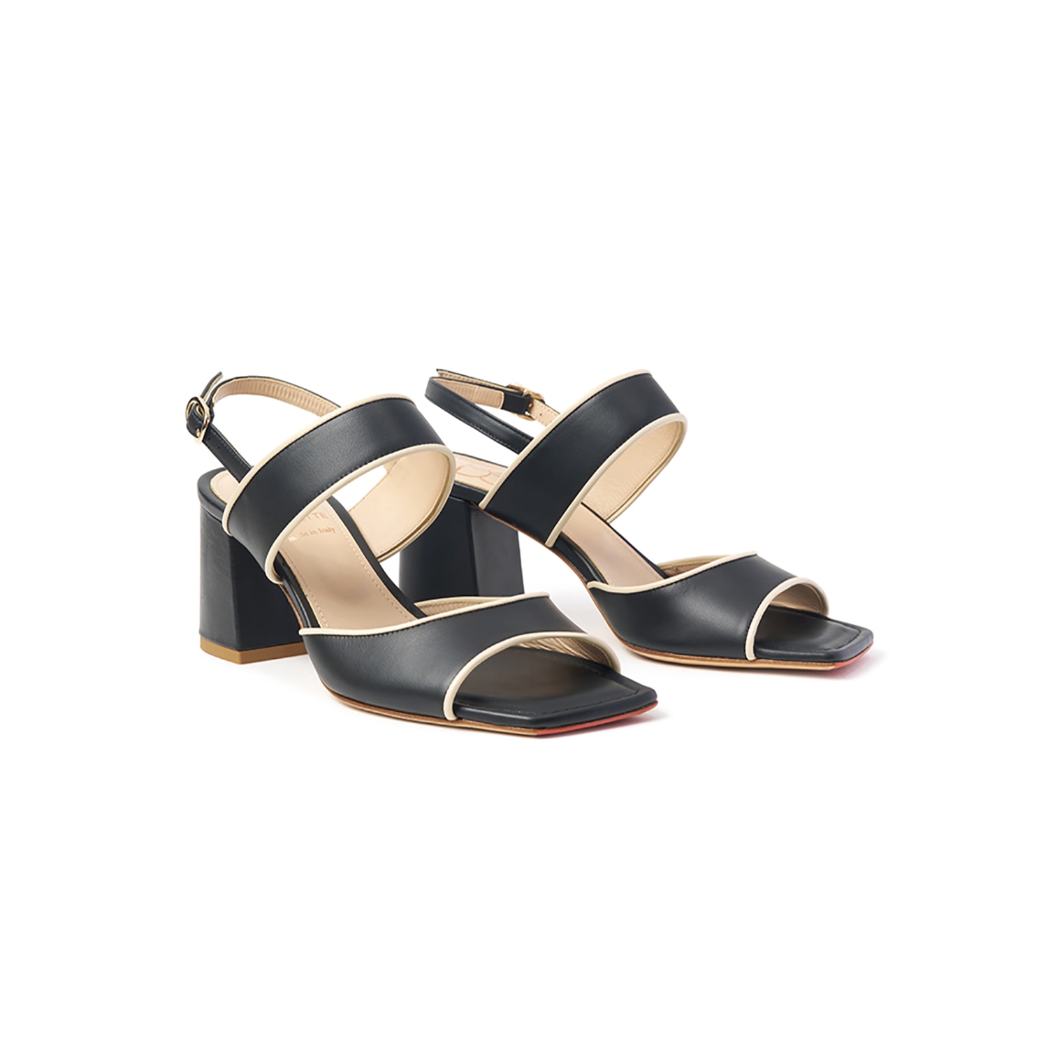 Women’s Como Sandal - Black Leather 6 Uk Mavette