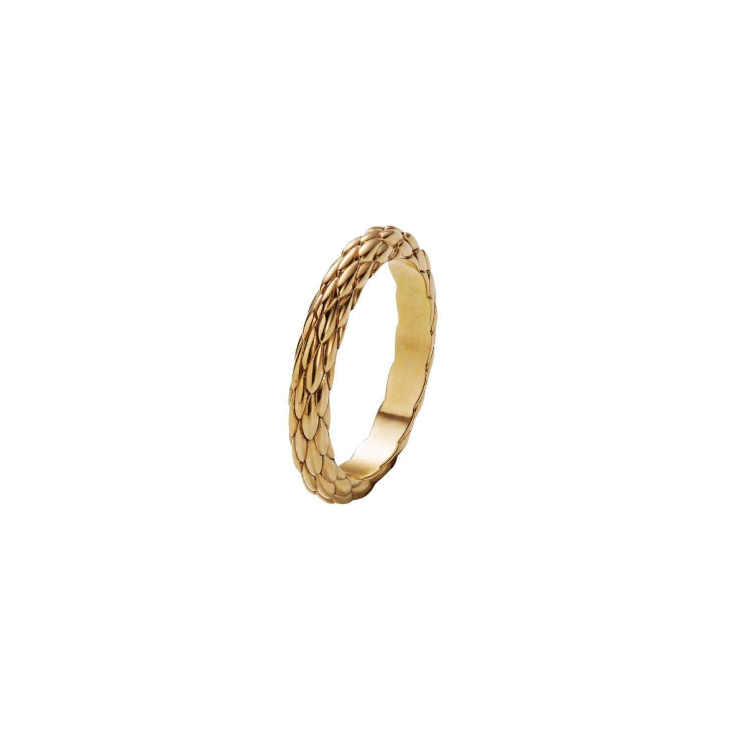 Wild Sons Men's Viper Gold Ring In Gold
