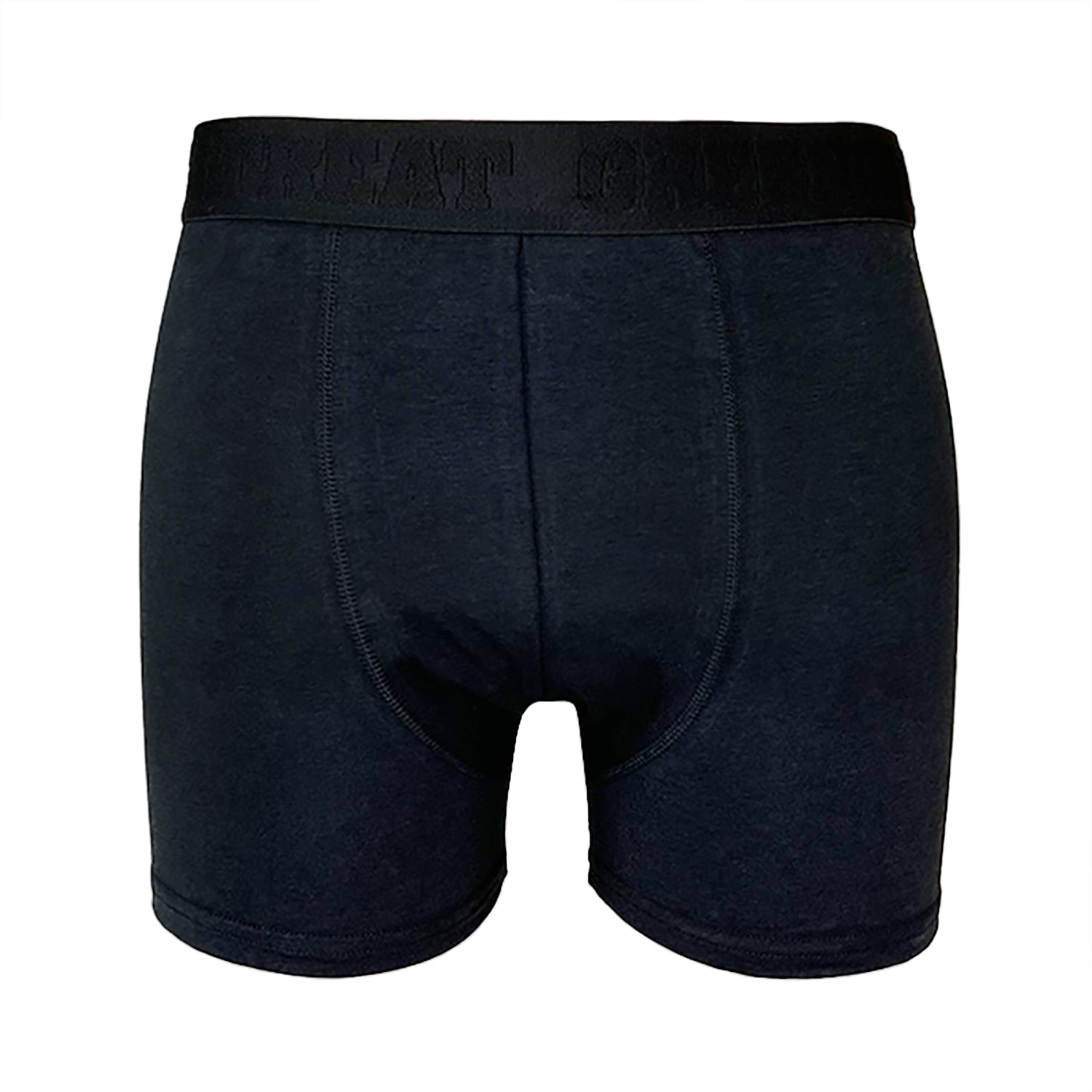 Black / Blue Men’s Boxers, Black, Navy Large Greentreat