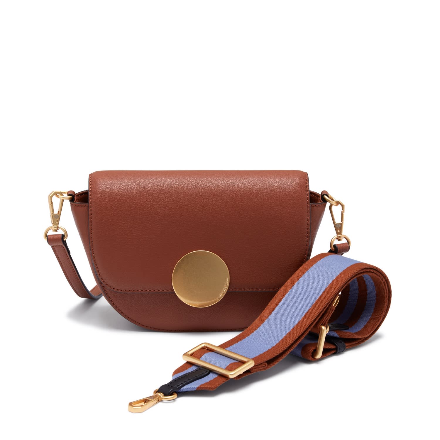 Oryany Women's Brown Lottie Saddle Crossbody-toffee Tan