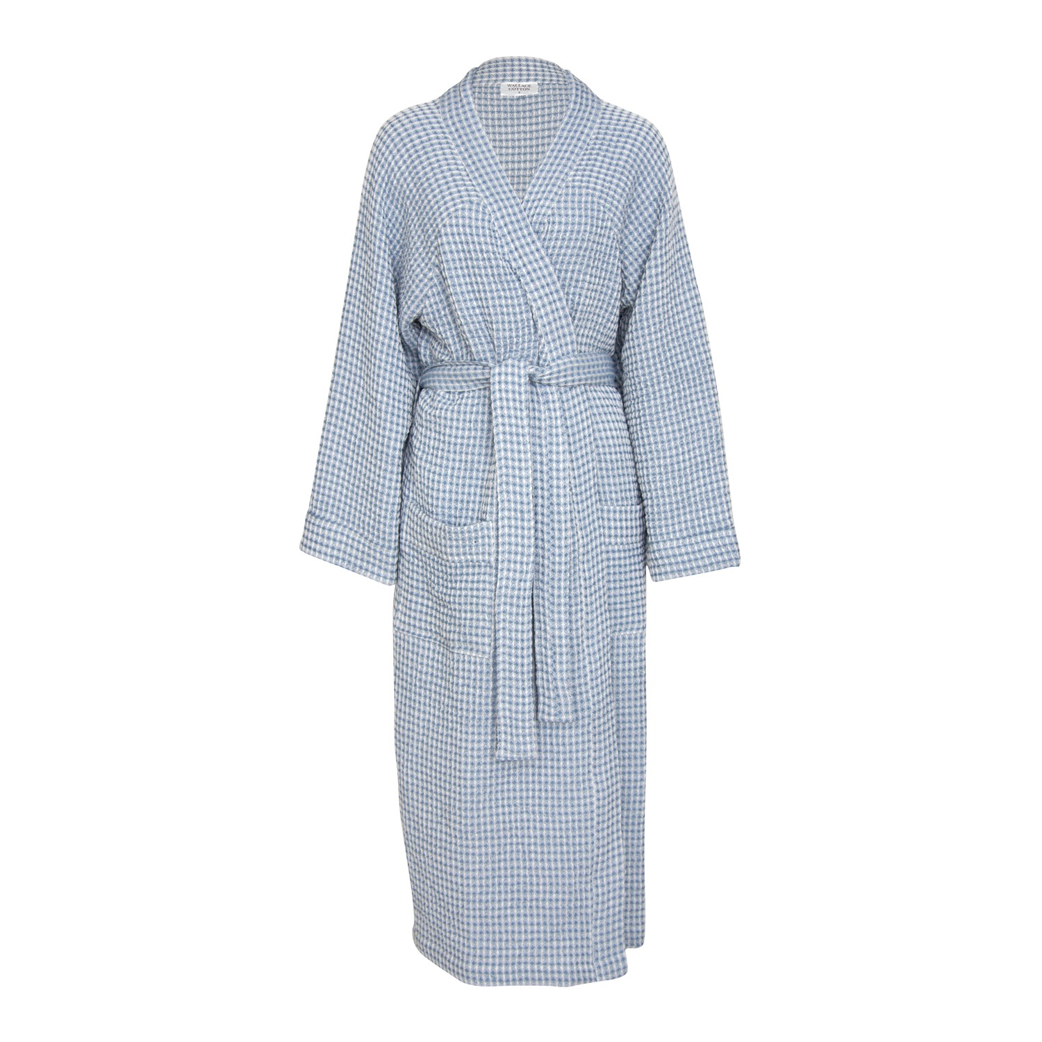 Pure Cotton Waffle Dressing Gown