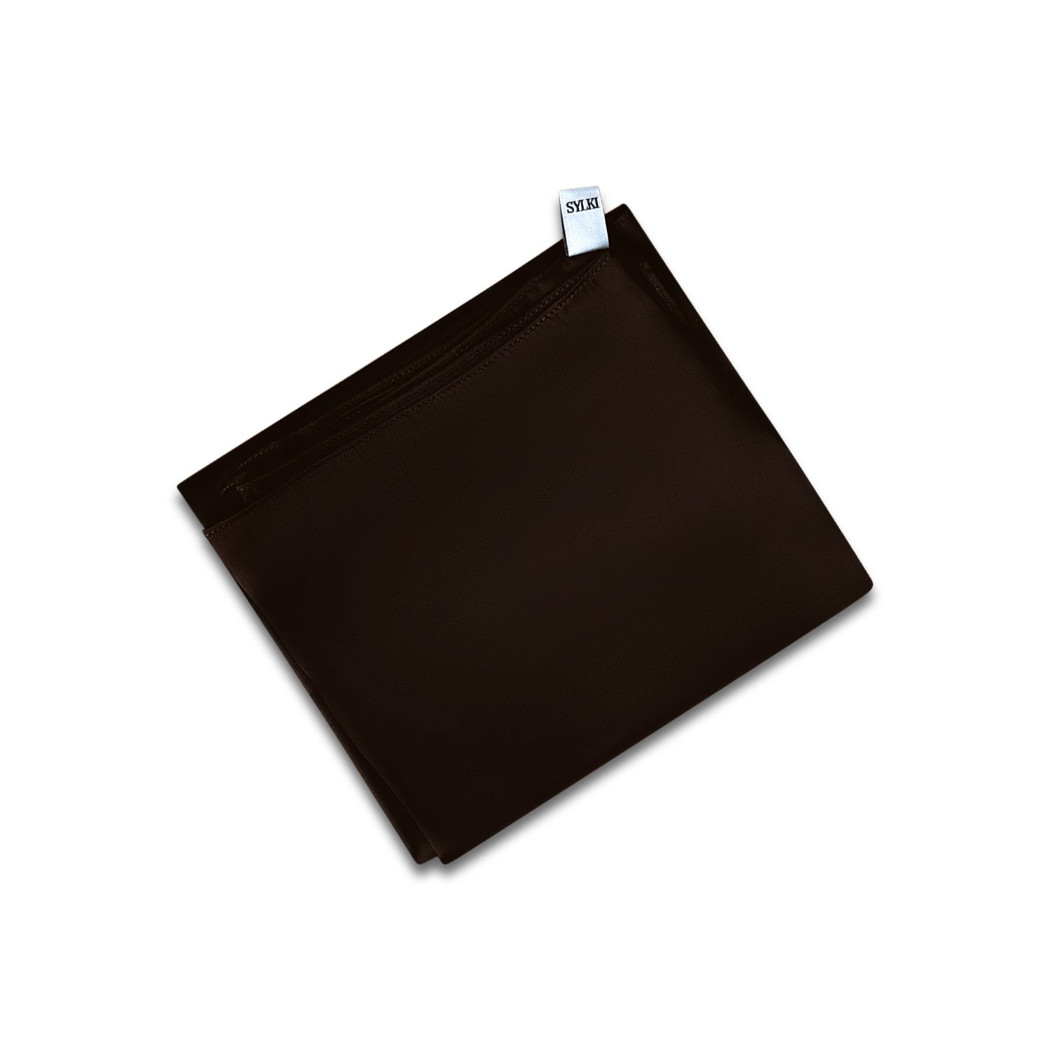 Sylki Women's Small Square Scarf - Black