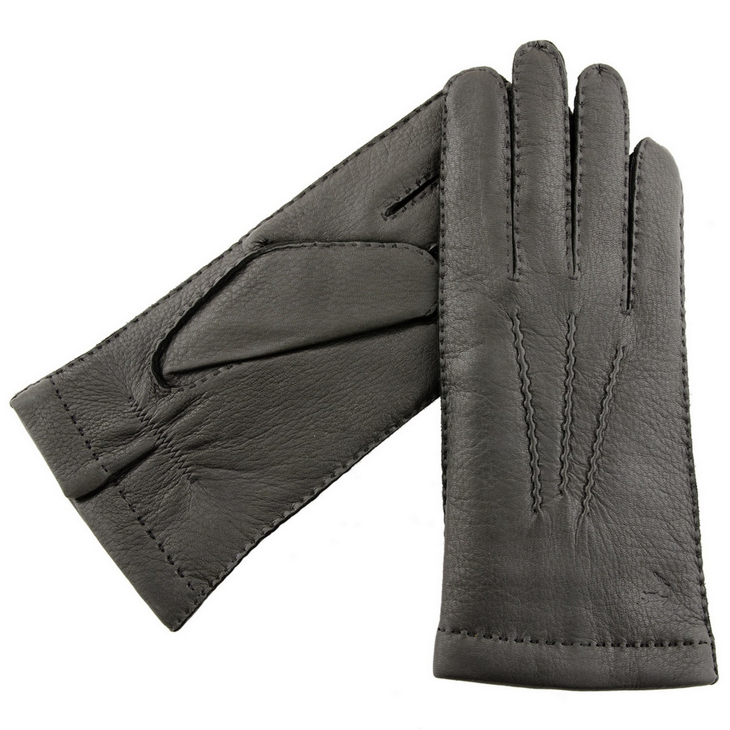 Dexter / Men Leather Gloves - Black 8.5" Karma Leather Gloves