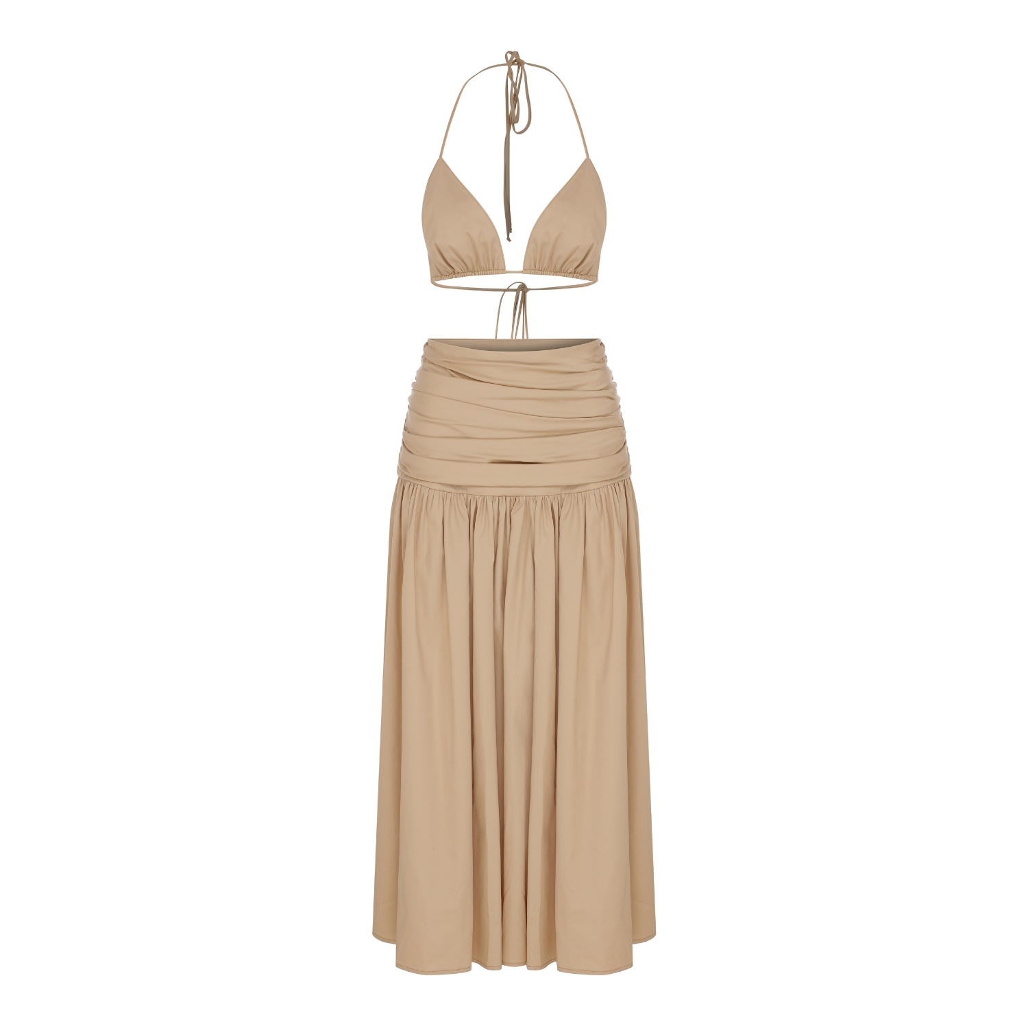 Nazli Ceren Women's Neutrals Birdie Top In Apple Cinnamon