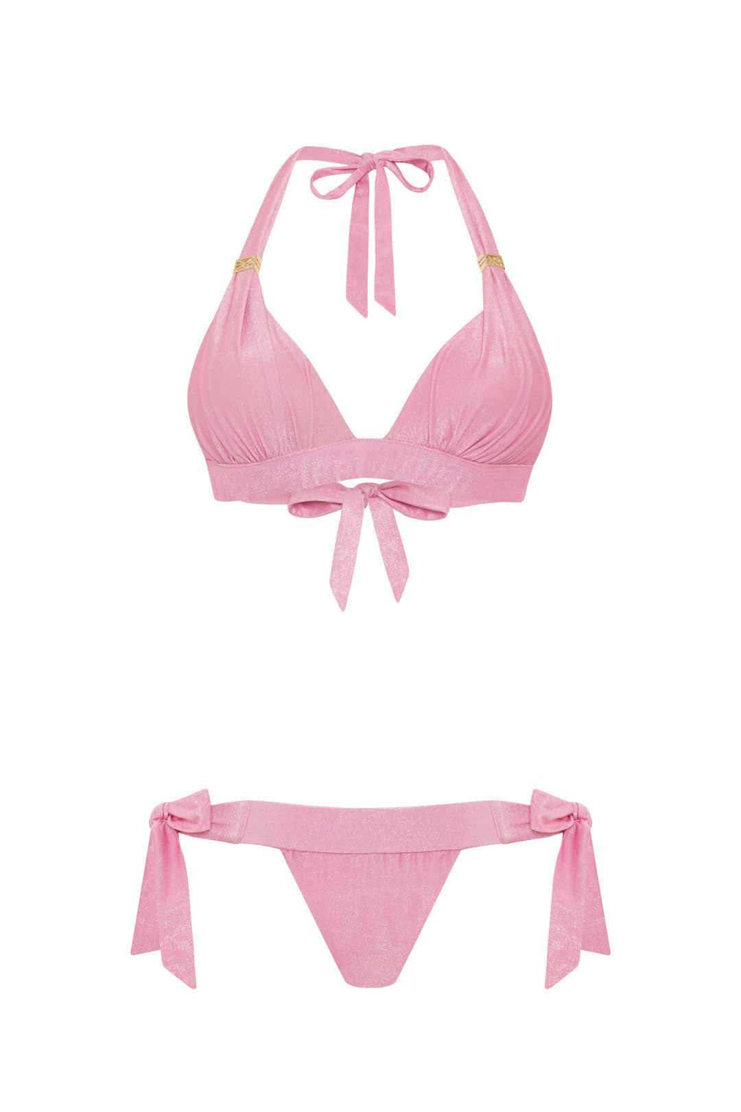 Leyla Maya Women's Annie & Natasha Bikini Set - Pink Mist