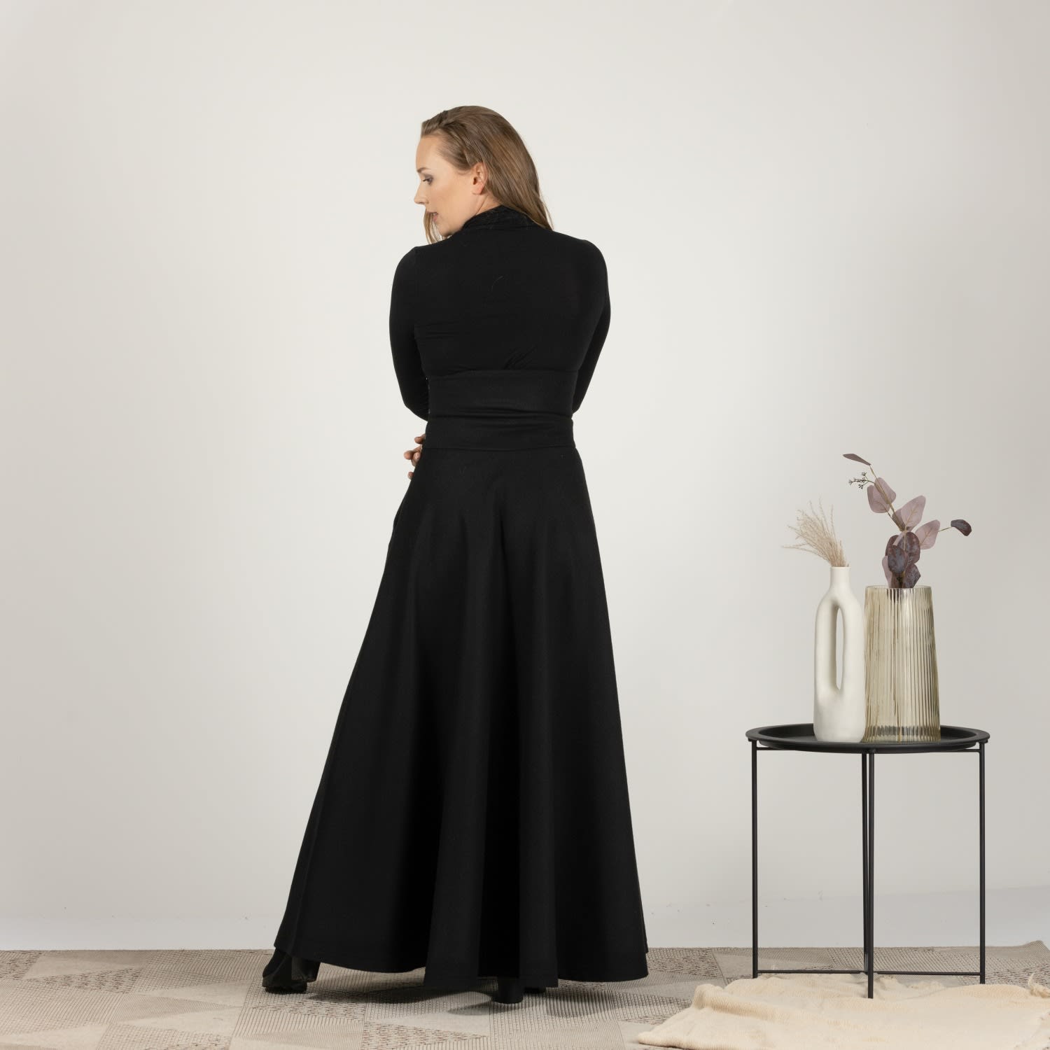 black-wool-a-line-maxi-skirt-
