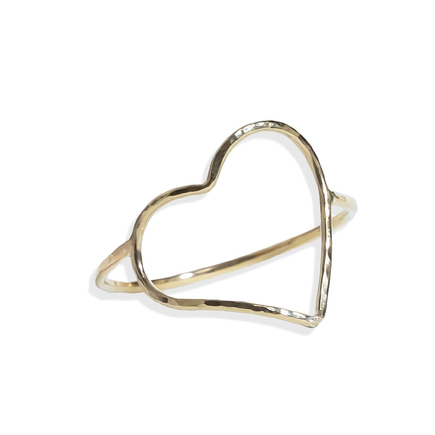 Kate Koel Women's Gold Heart Ring