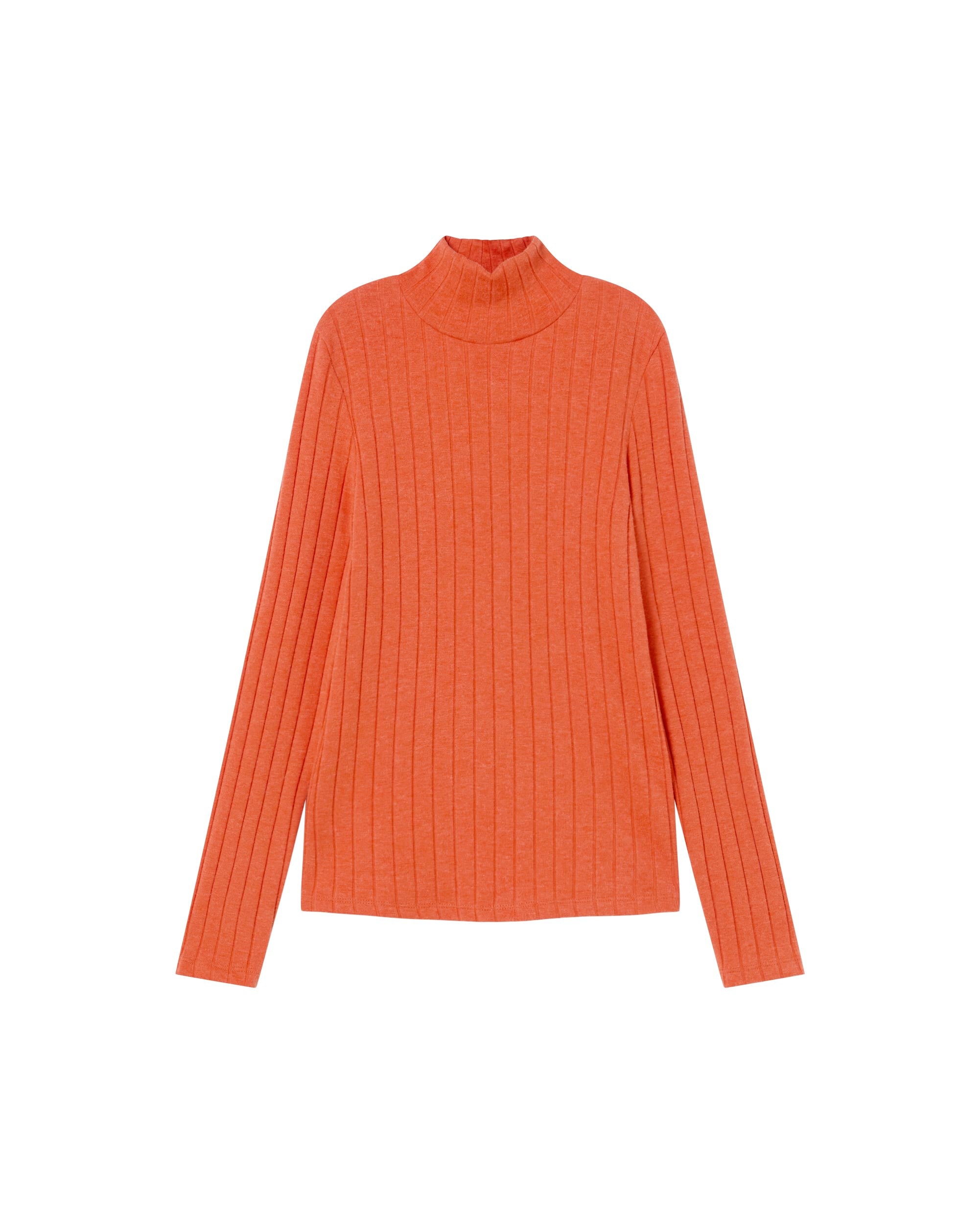 Women’s Yellow / Orange Orange Wool Ellen Top Medium Thinking Mu