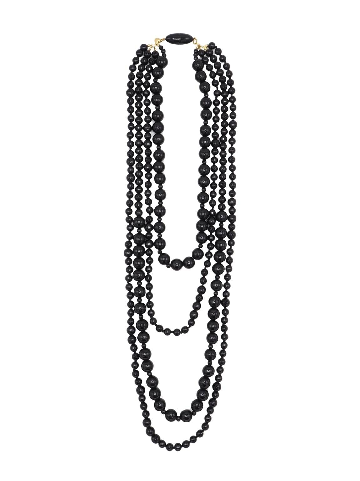Sita Nevado Women's Liana Necklace - Black In Black