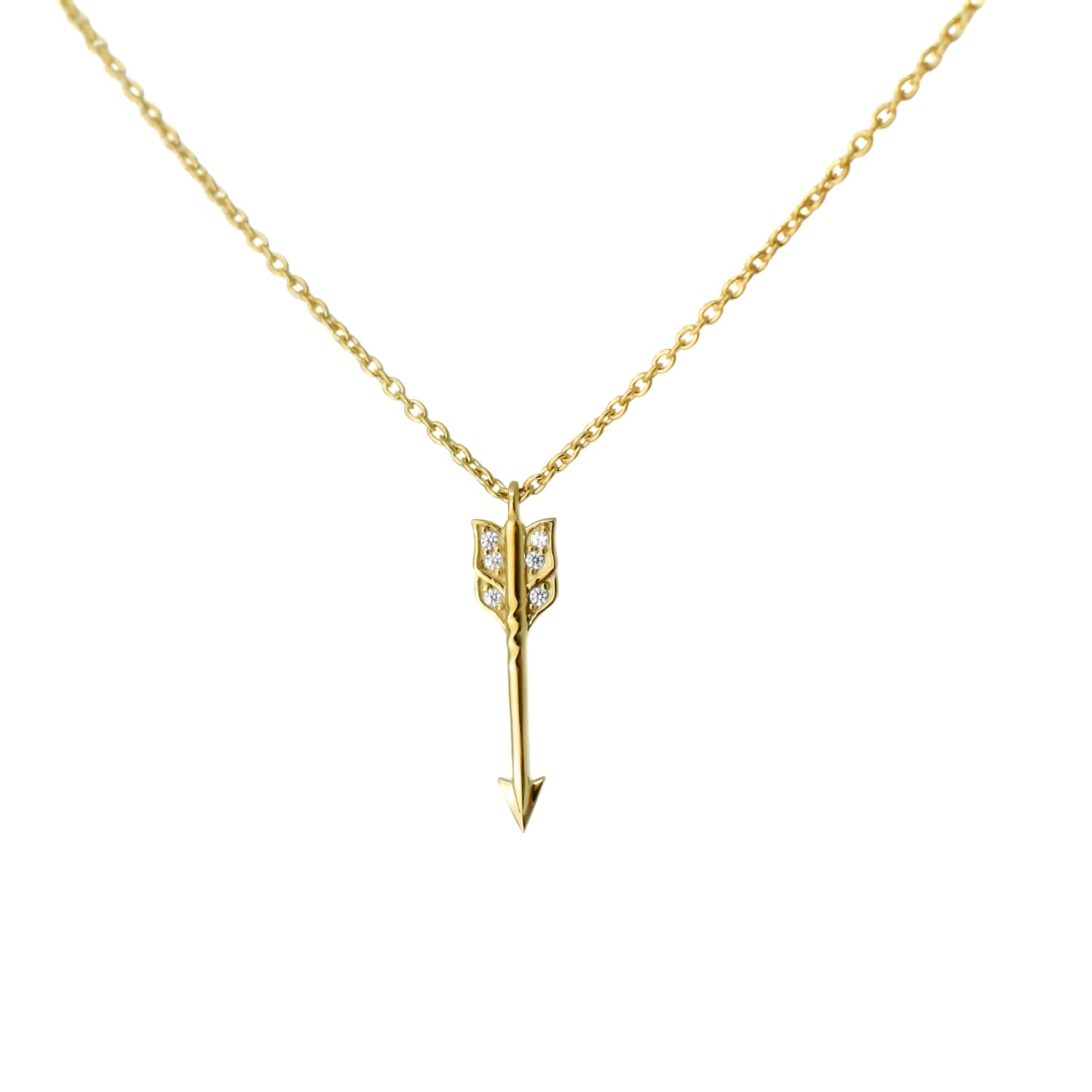 Dov Jewelry Women's Gold Lovestruck Necklace In Gray