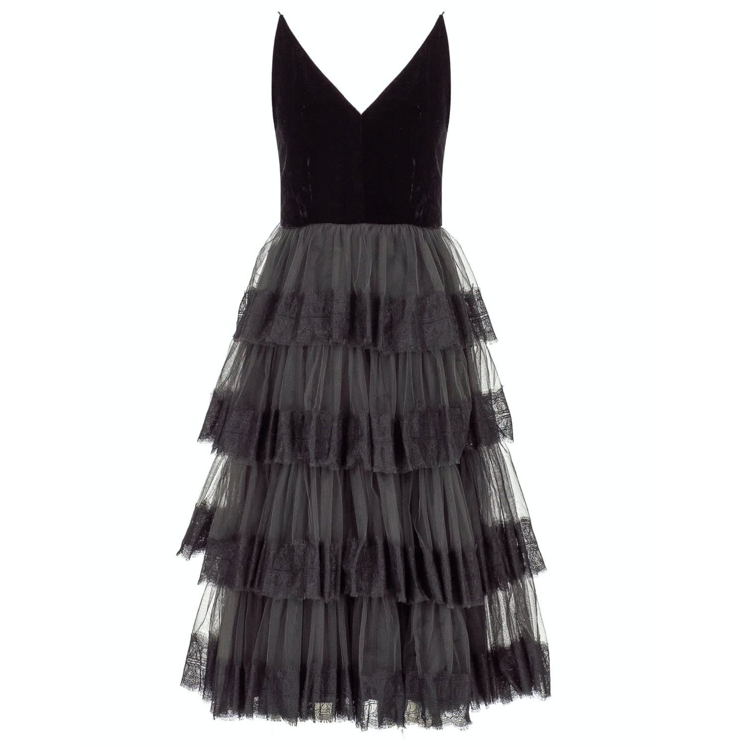 tulle dress midi