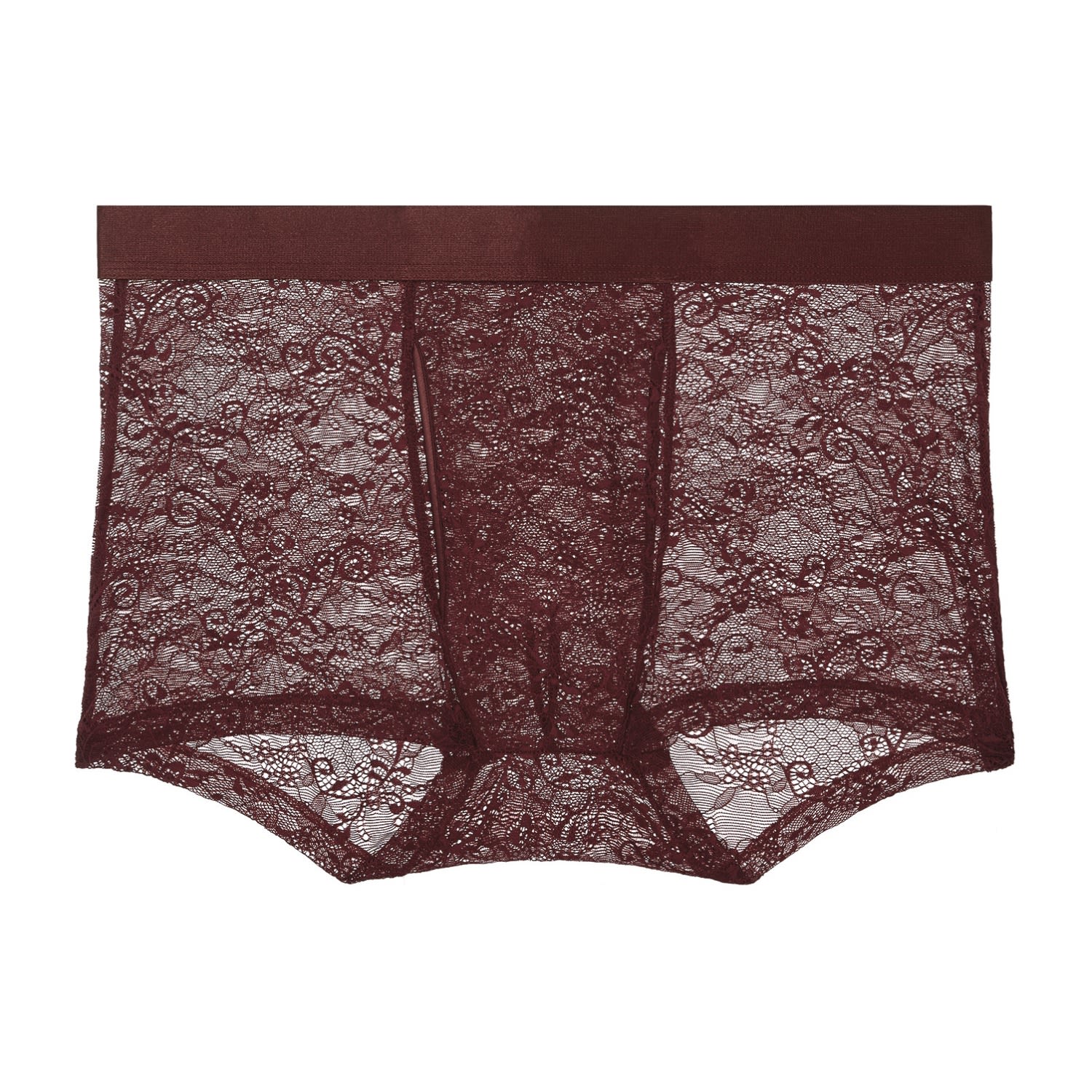 JOURNELLE BROWN SAPNA MENS BOXER BRIEF CHOCOLAT