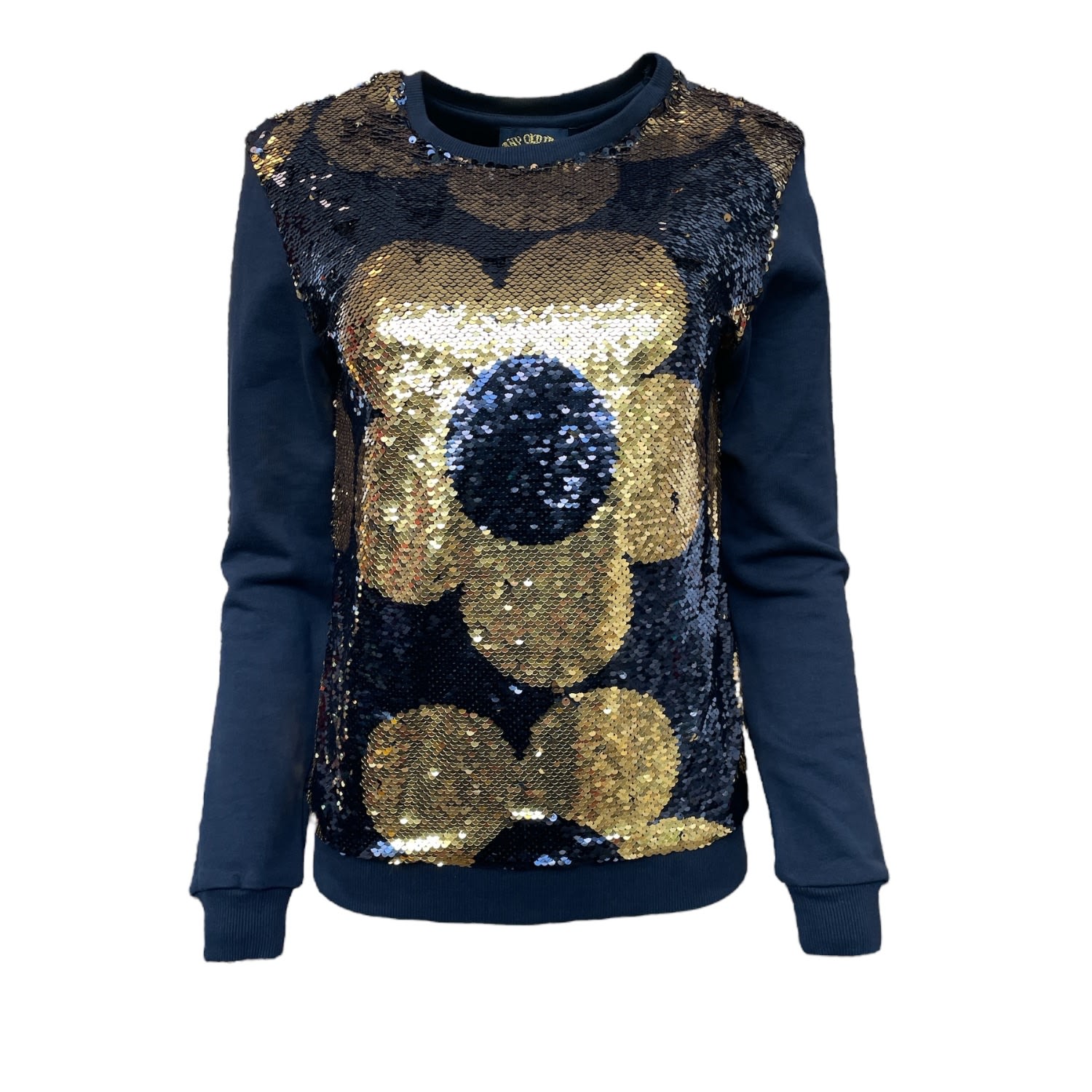 Any Old Iron Mens Golden Quant Sweatshirt In Blue