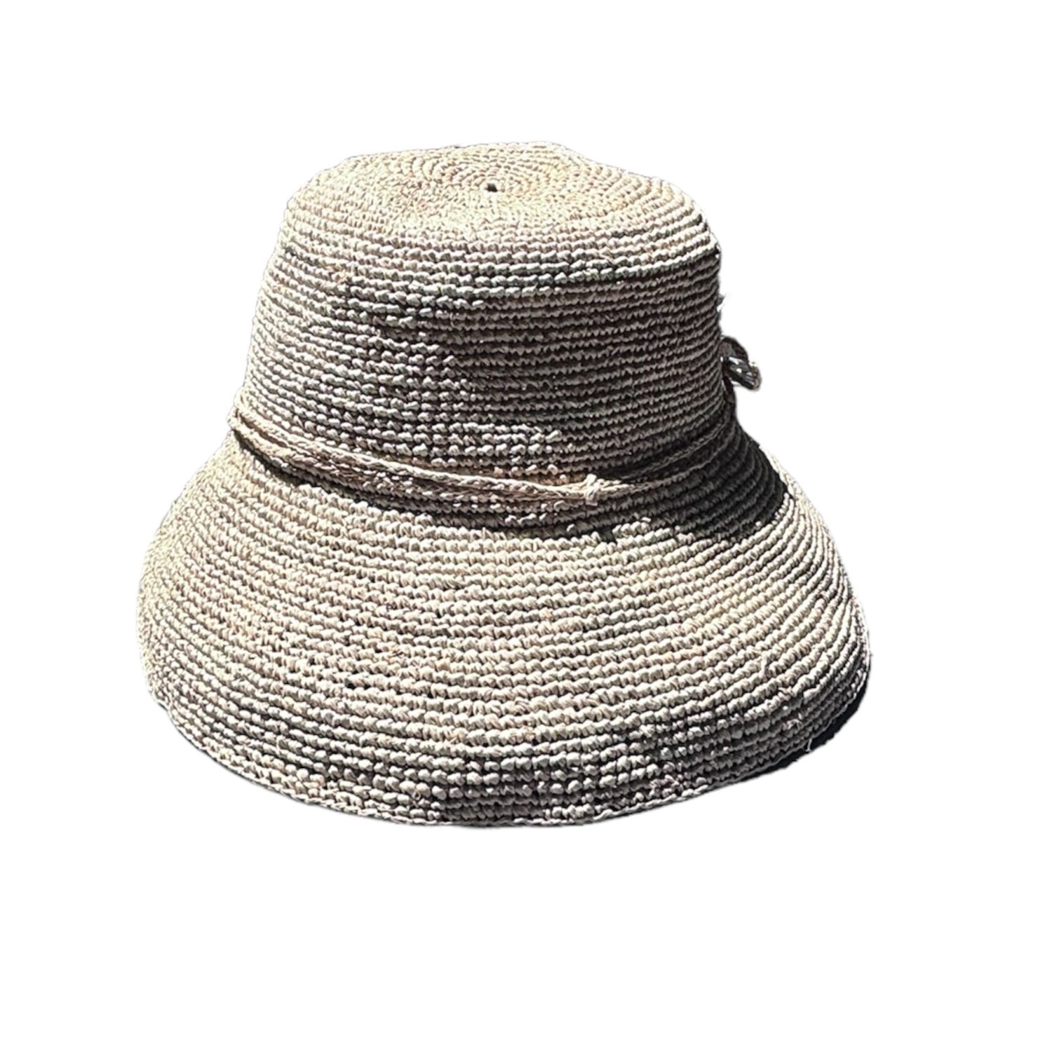 Zanatany Concepts Women's Gold Mini Beige Hat In Gold