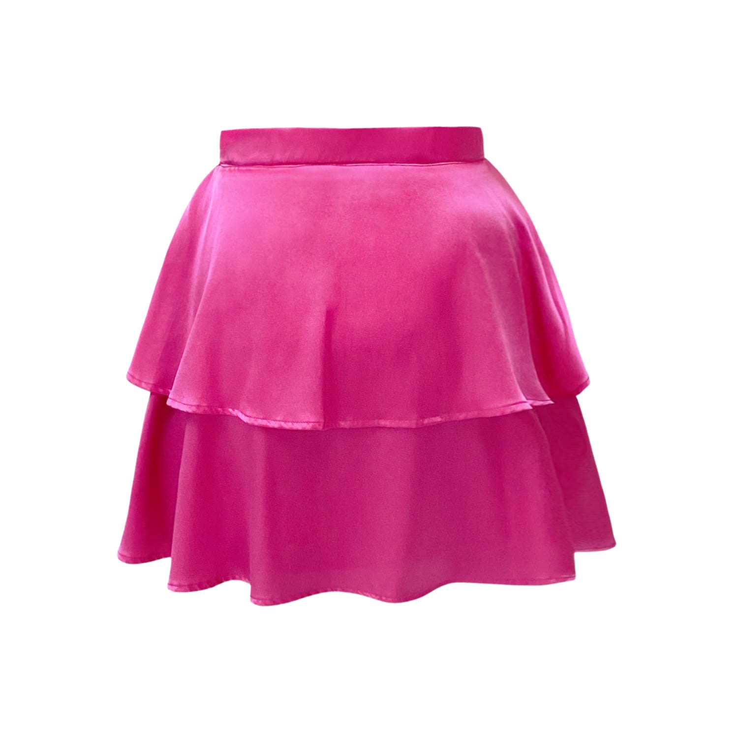 Ow Collection Women's Pink / Purple Eloise Pink Mini Skirt