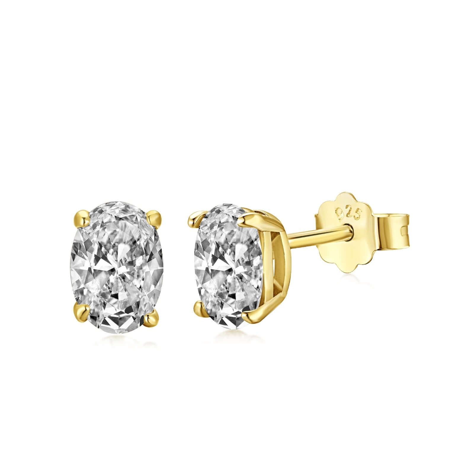 Viviana Halil Women's The Antalya Stud – Quiet Power For Modern Icons In Gold In Gold