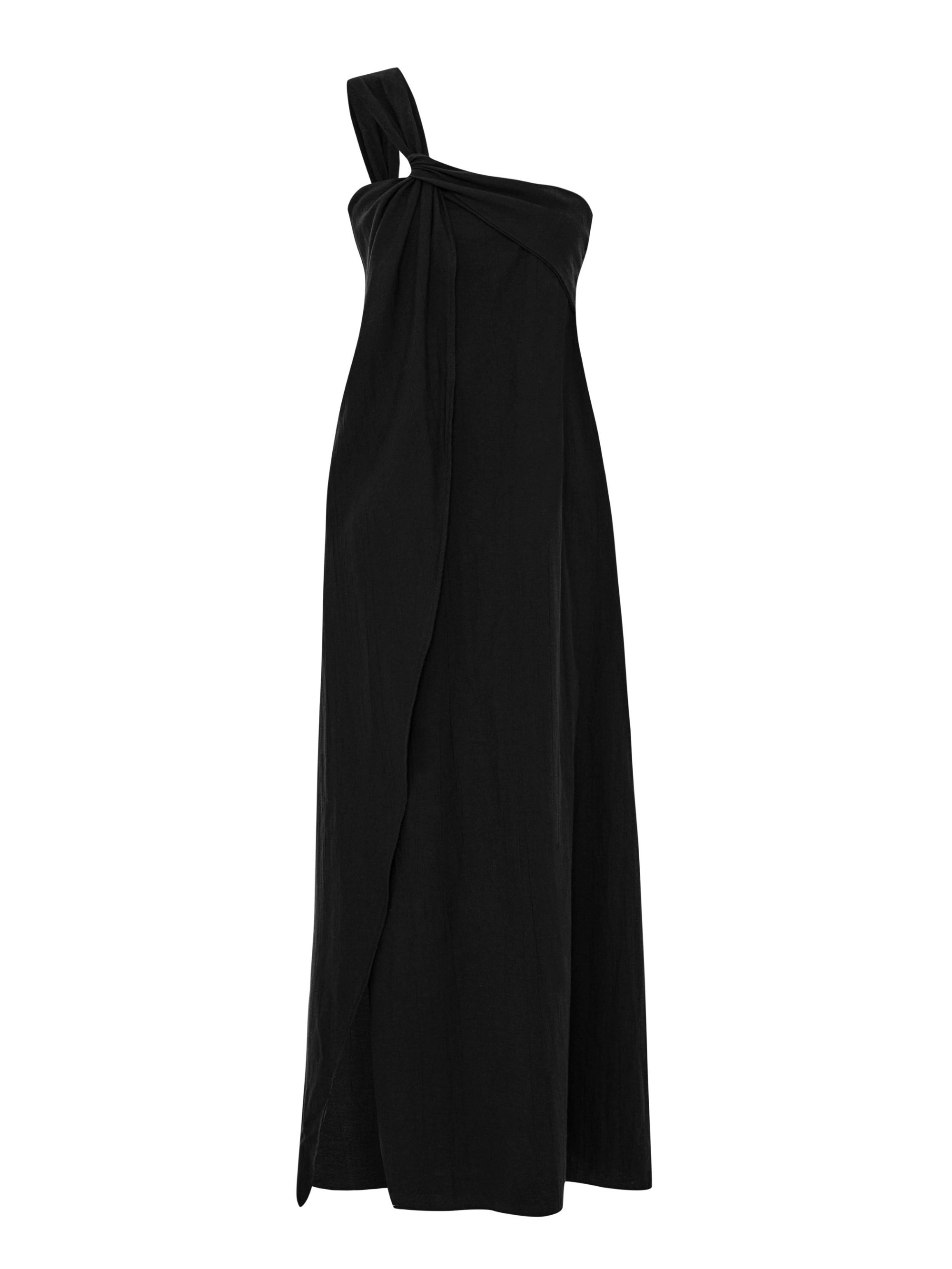 The Handloom Women's Pia Maxi Dress - Black In Black