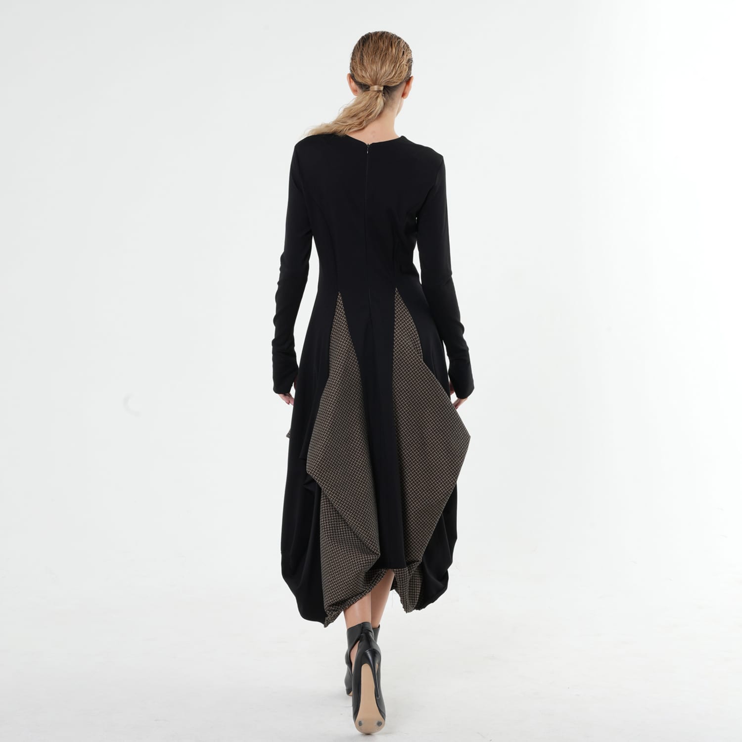 17+ Asymmetrical Sleeve Dress