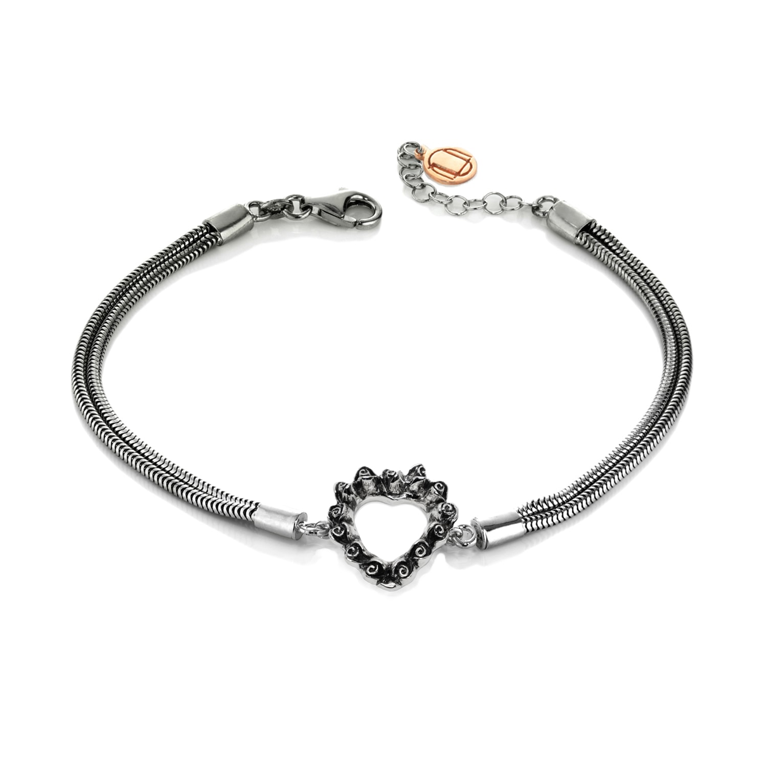 Unaloe Women's Bracelet Loveyou Sterling Silver In Silver