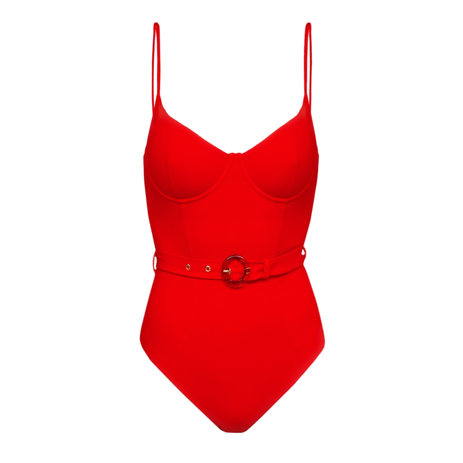 Women’s Gigi One Piece Red Large Kikki-G Swimwear