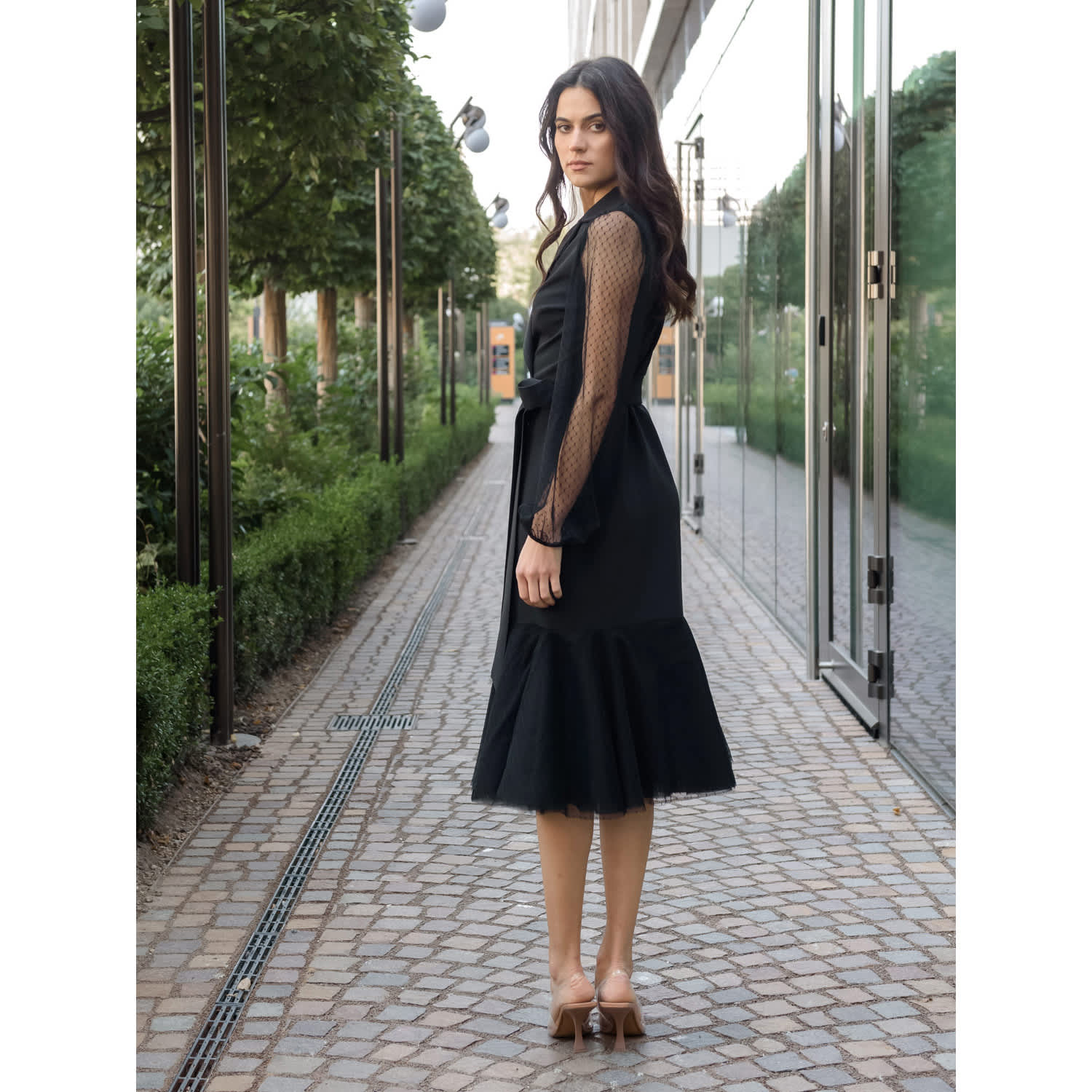 wrap-blazer-dress-with-long-