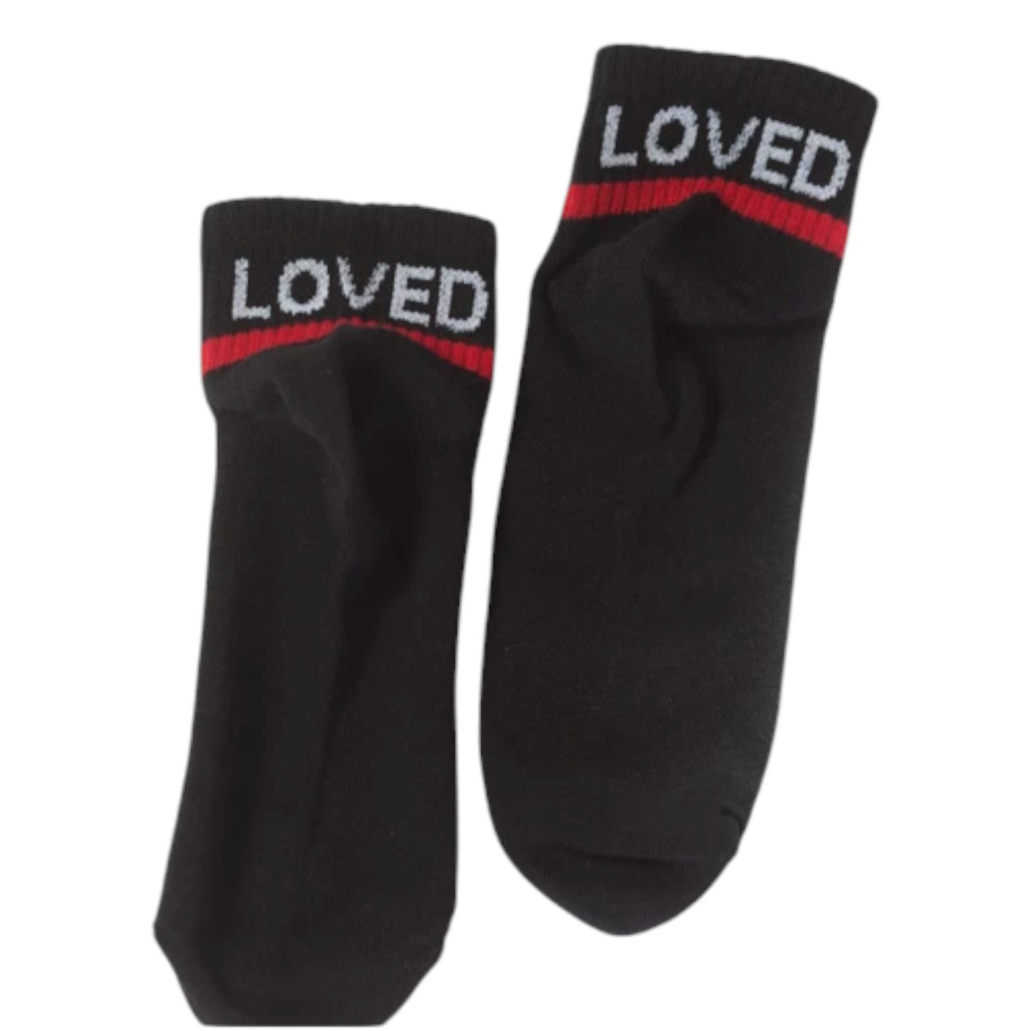 High Heel Jungle By Kathryn Eisman Women's Loved Sock- Black Twin Pack In Black