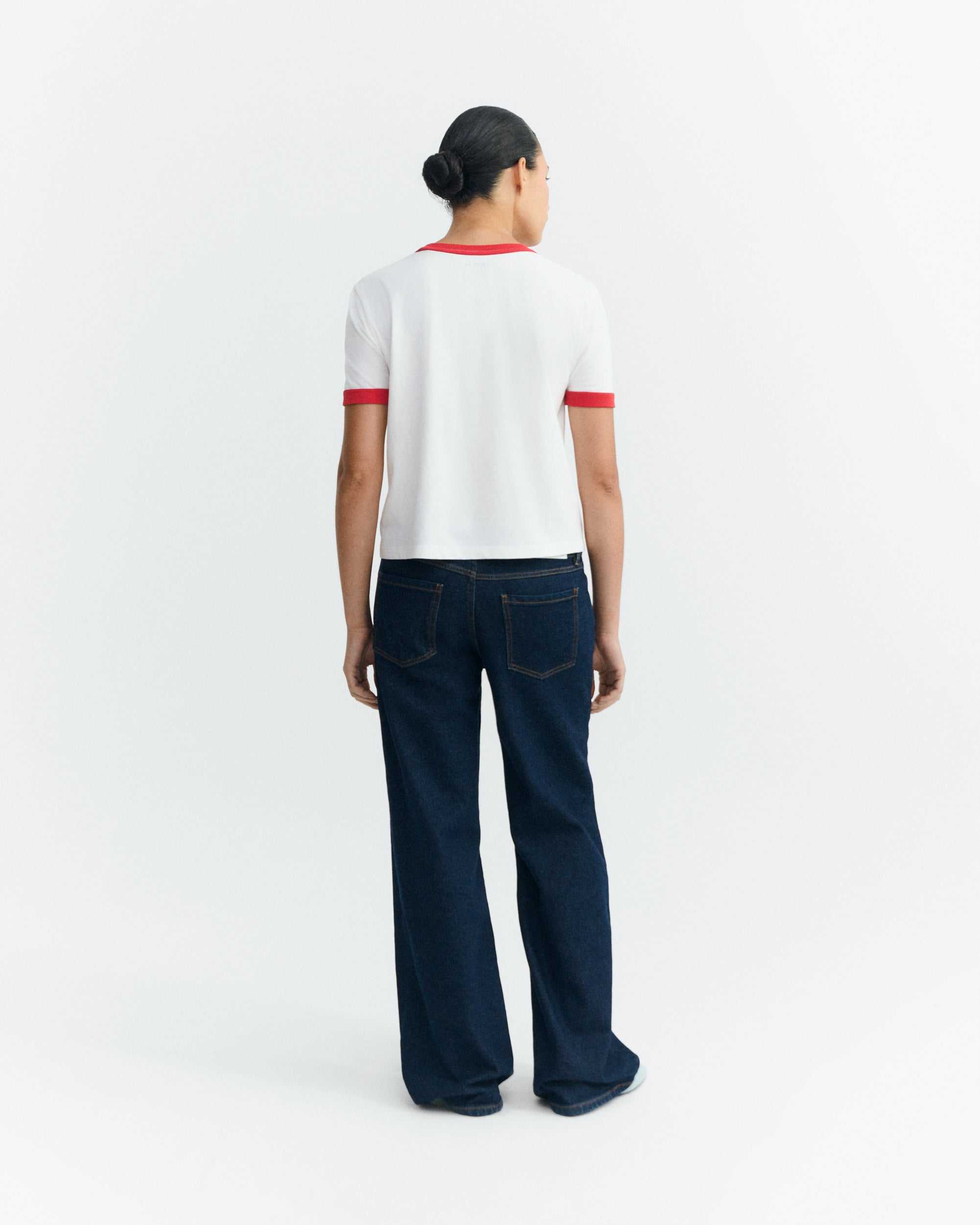 T-Shirt Red Contrast Cellar Red Sun Zowie R | Thinking MU | Wolf